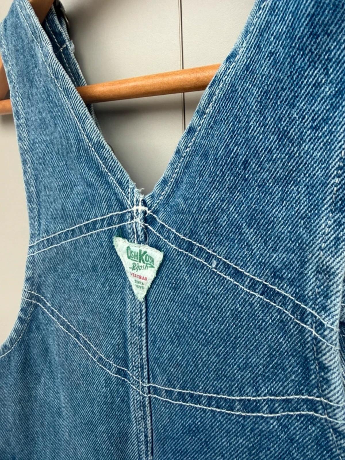 Oshkosh Vintage Dungaree Denim Dress 5T
