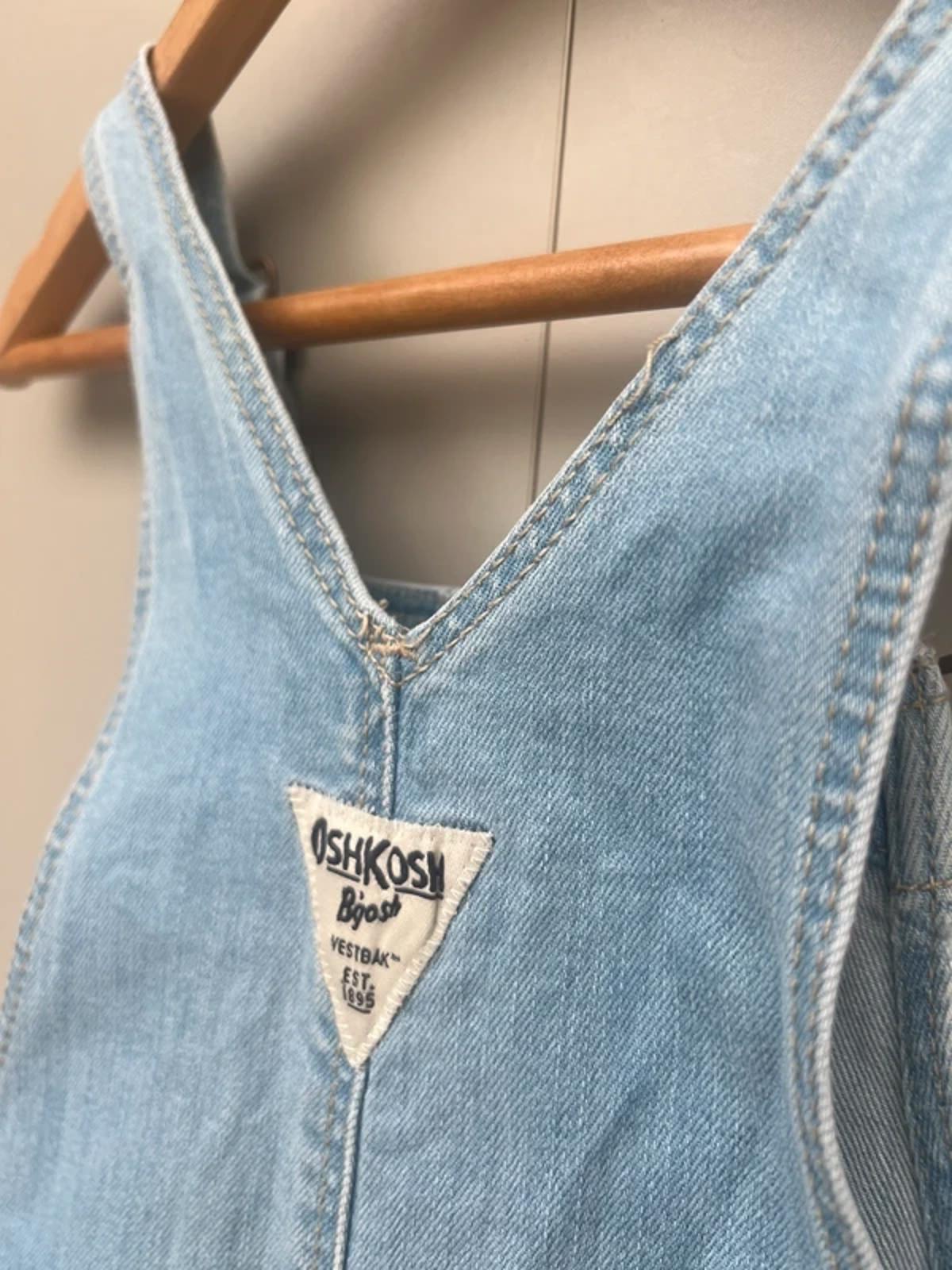Oshkosh Lace Denim Shortalls 5T