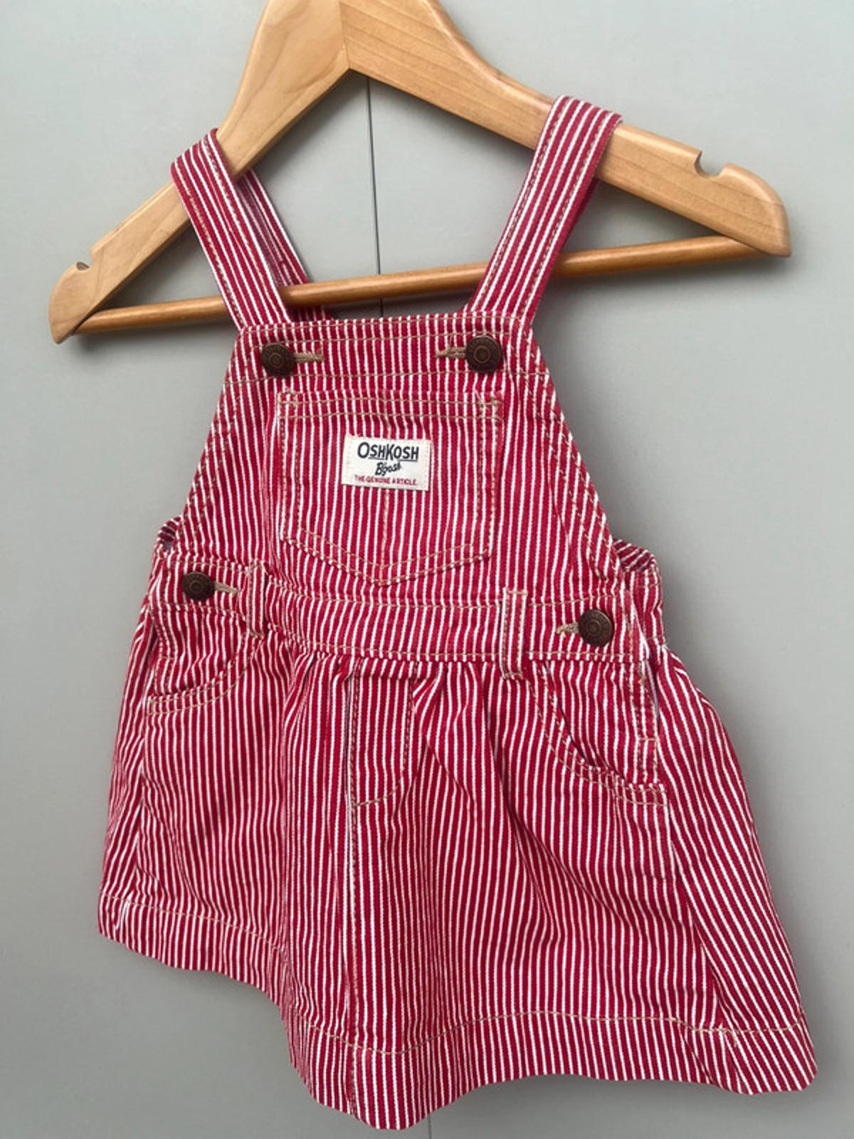 Oshkosh Hickory Red Dress 18M