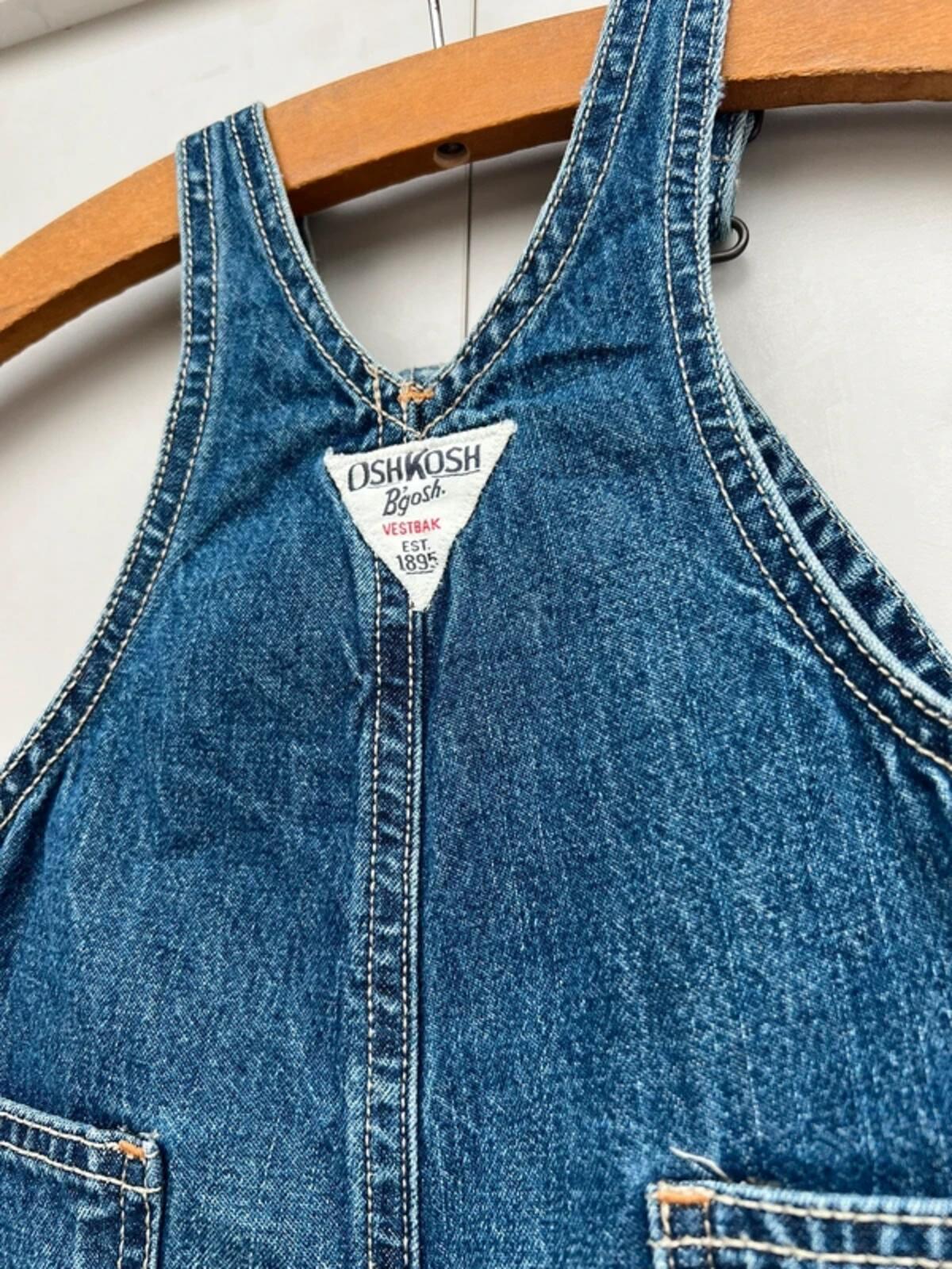 Oshkosh Classic Denim Dungarees 6M