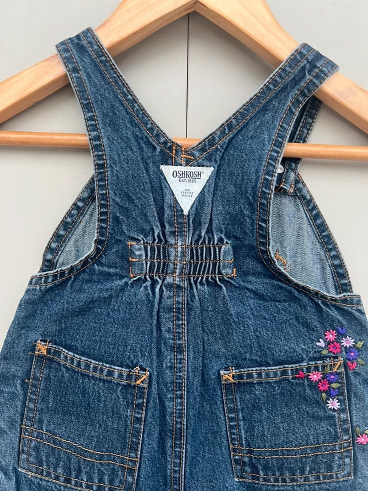 Oshkosh Vintage Denim Dungarees 6/9M