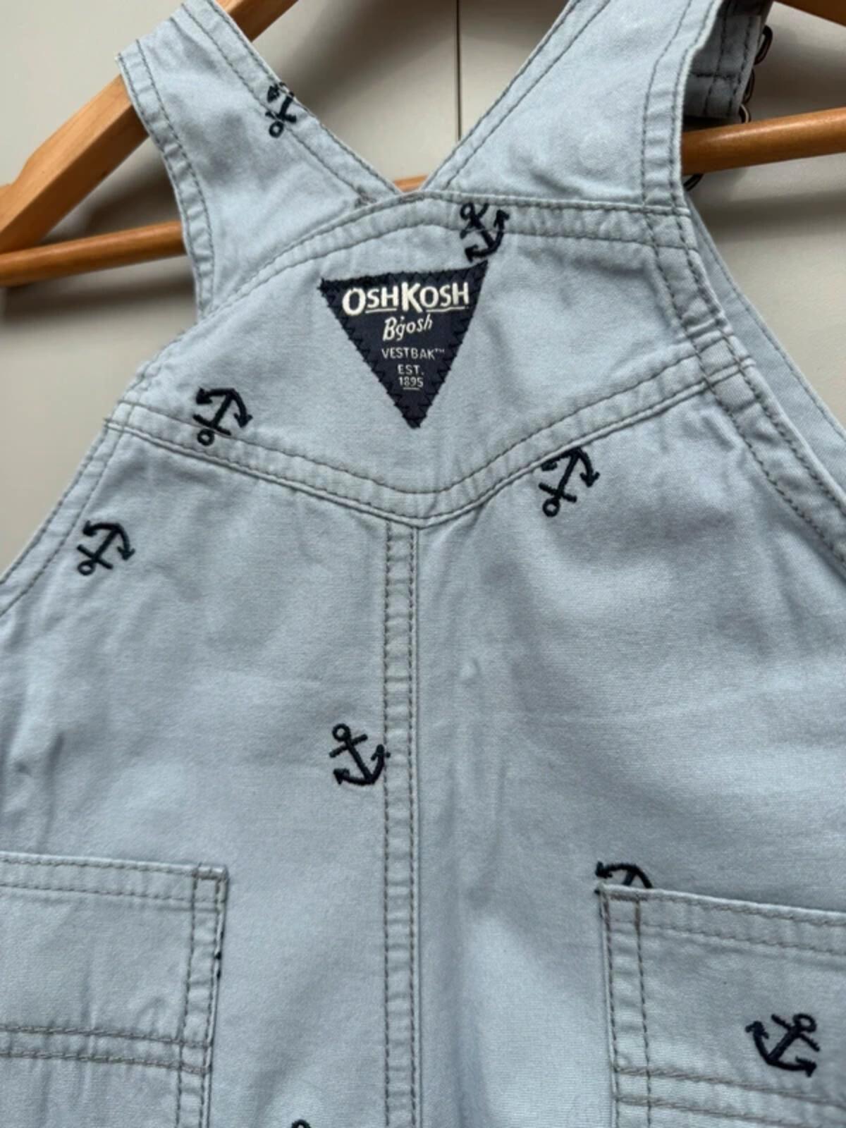 Oshkosh Anchor Shortall Dungarees 9M