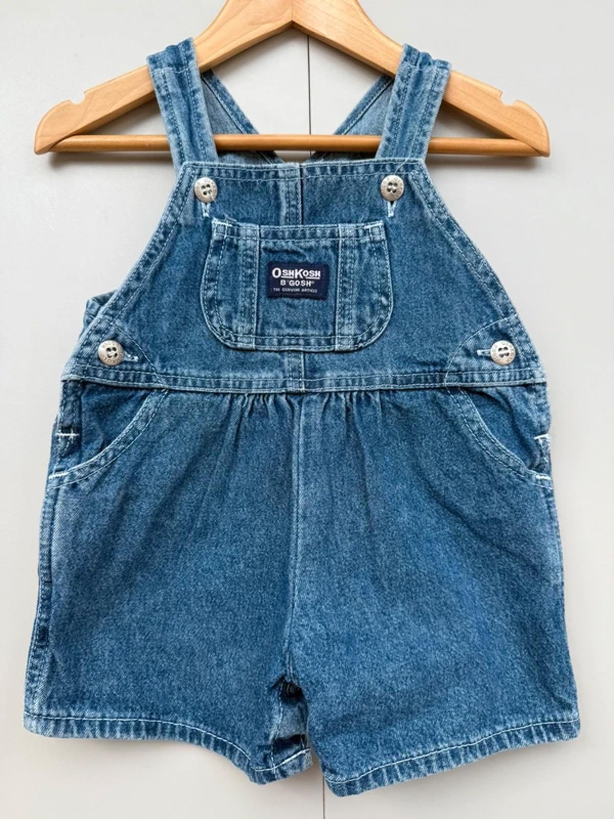 Oshkosh Vintage Denim Dungarees 6/9M