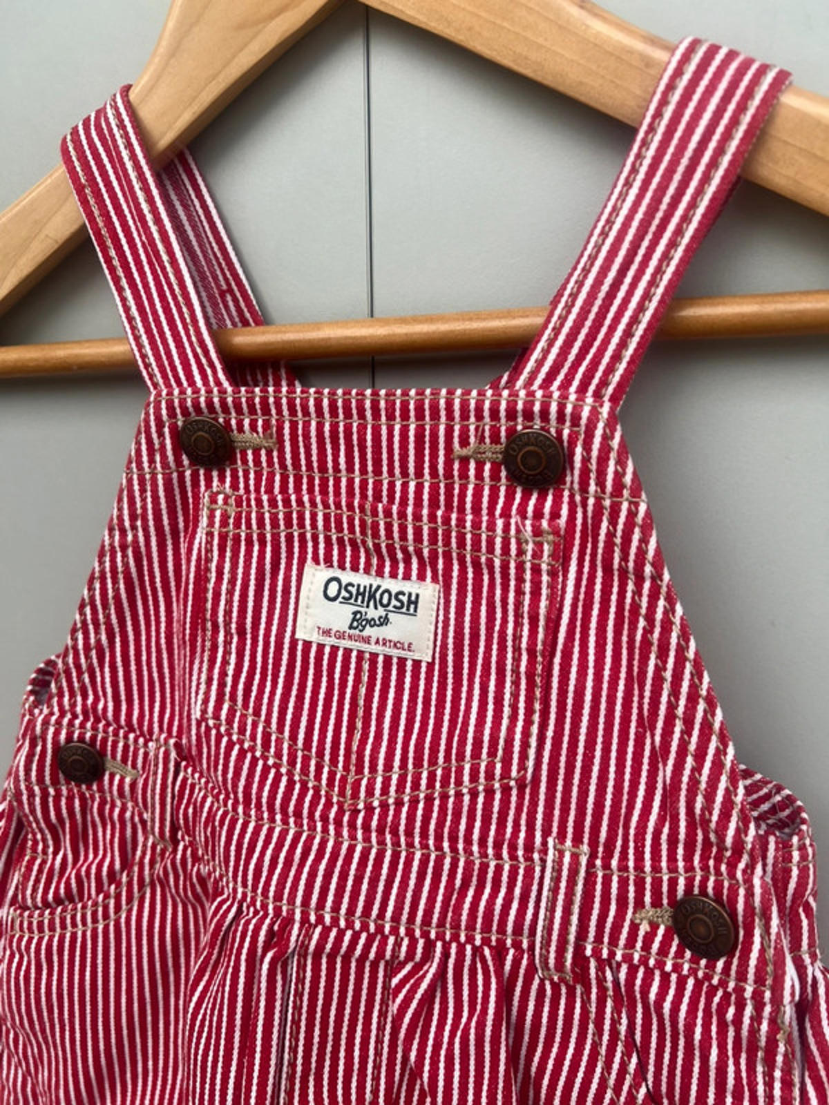 Oshkosh Hickory Red Dress 18M