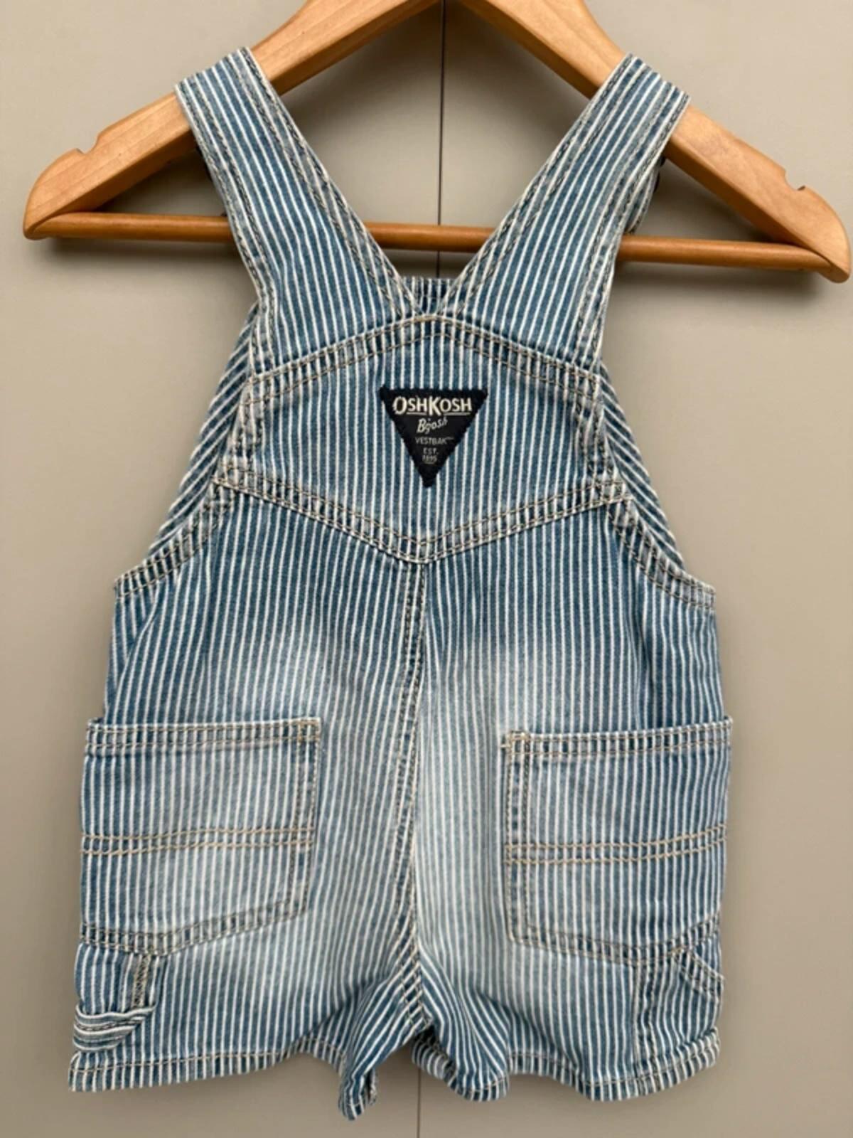 Oshkosh Hickory Blue Dungarees 9M