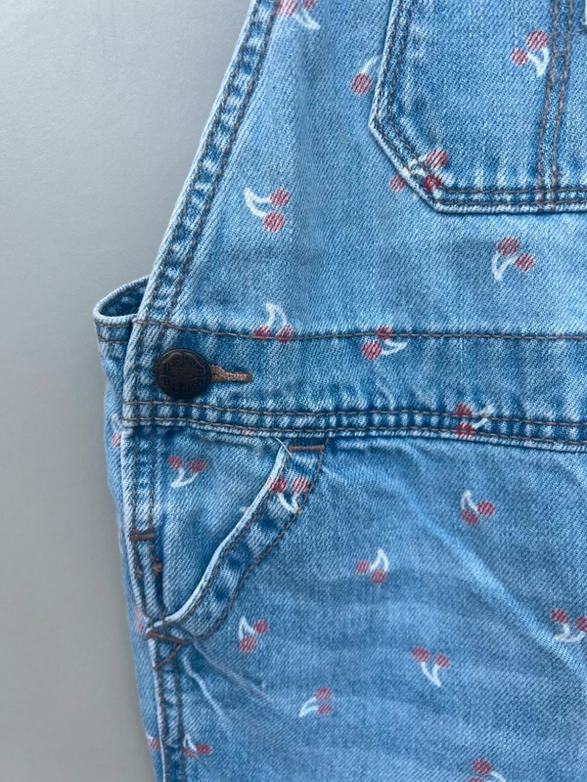 Oshkosh Shortall Dungarees Cherry 24M