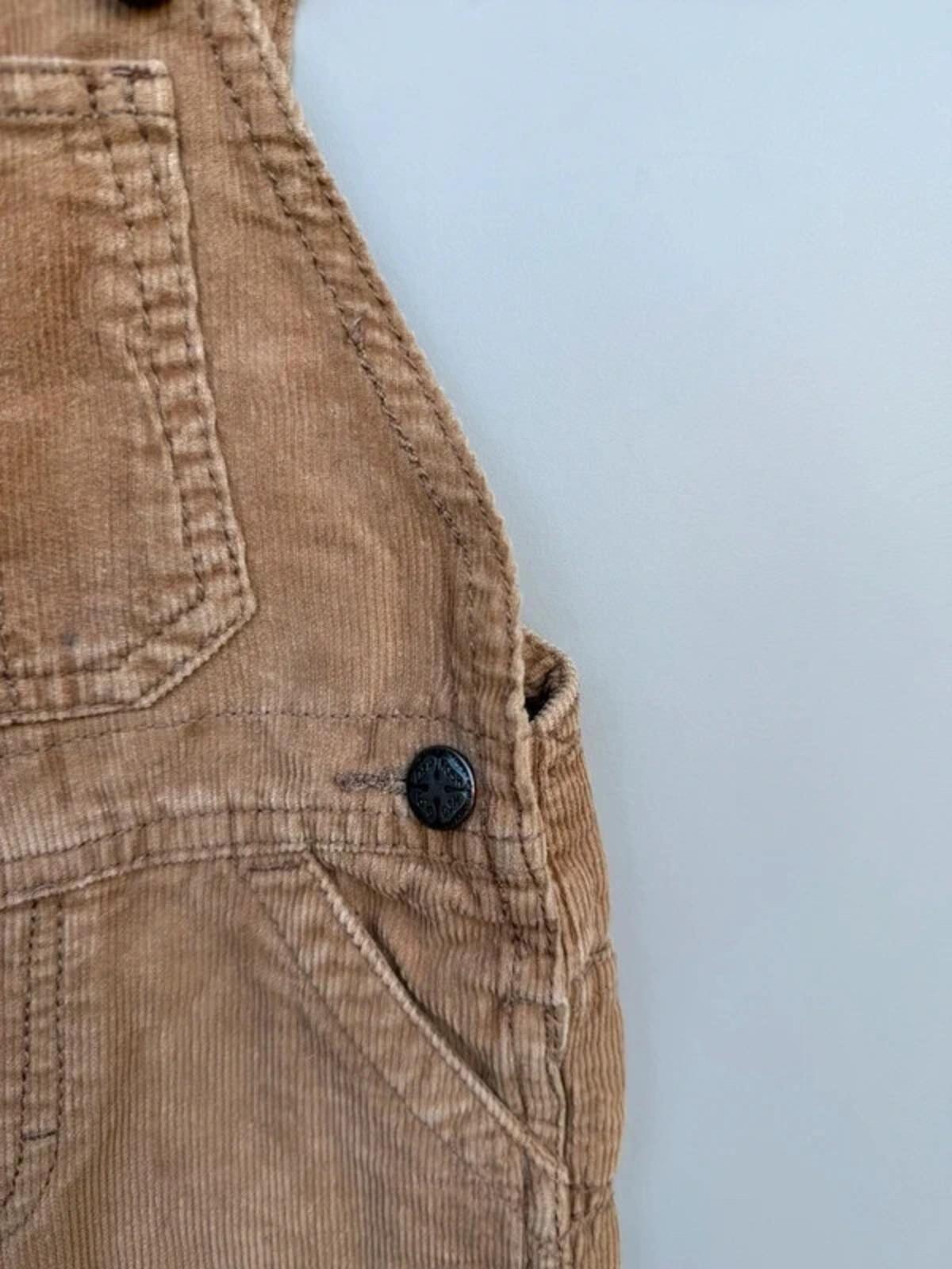 Oshkosh Brown Corduroy Dungarees 18M