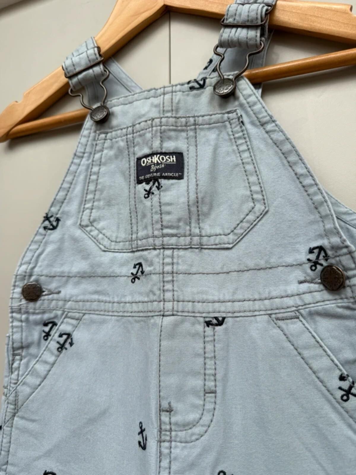 Oshkosh Anchor Shortall Dungarees 9M