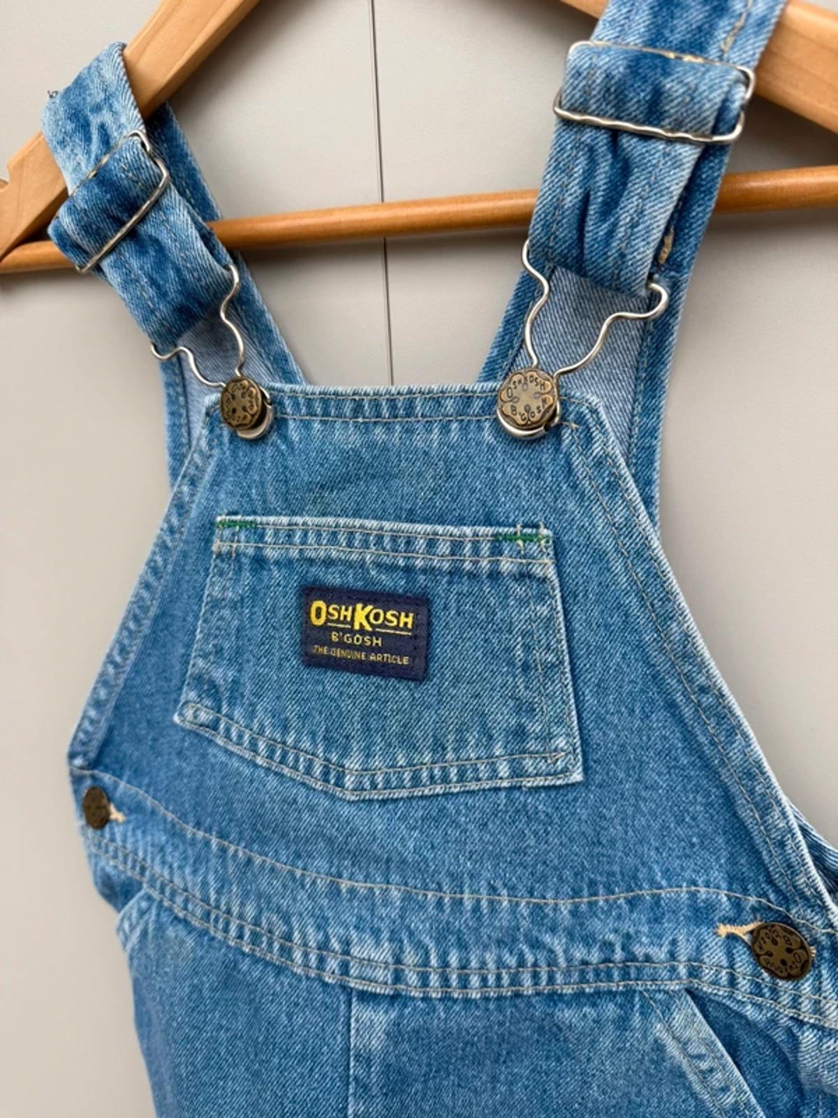 Oshkosh Vintage Denim Shortalls 24M