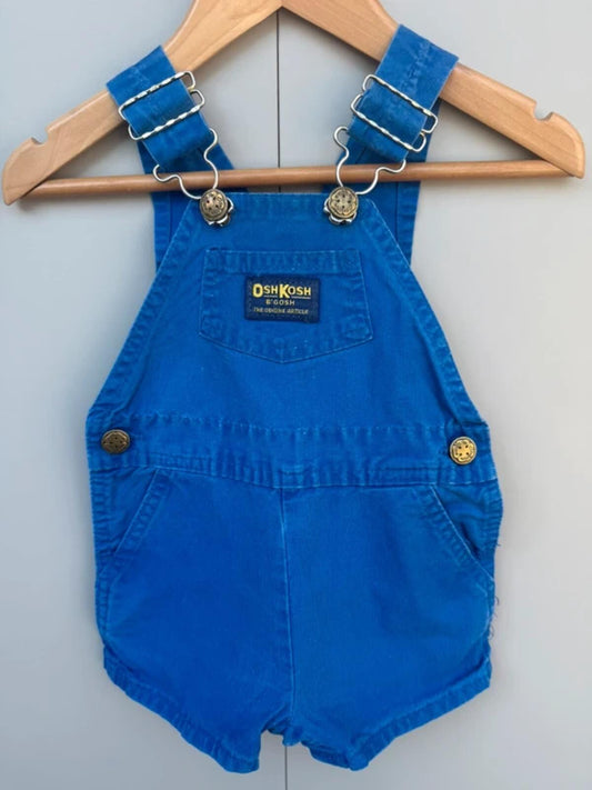 Oshkosh Vintage 80s USA Shortall Dungarees 18M