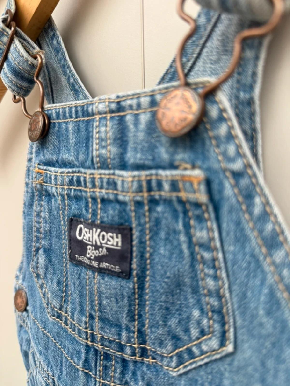 Oshkosh Classic Denim Dungarees 6M