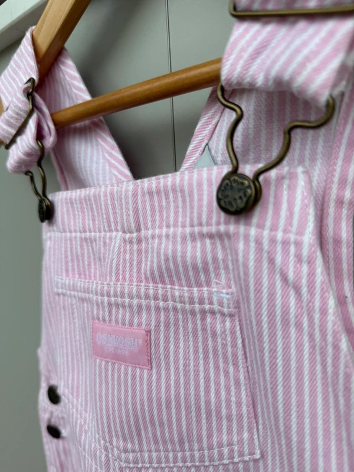Oshkosh Vintage Rose Hickory Dungarees 3T