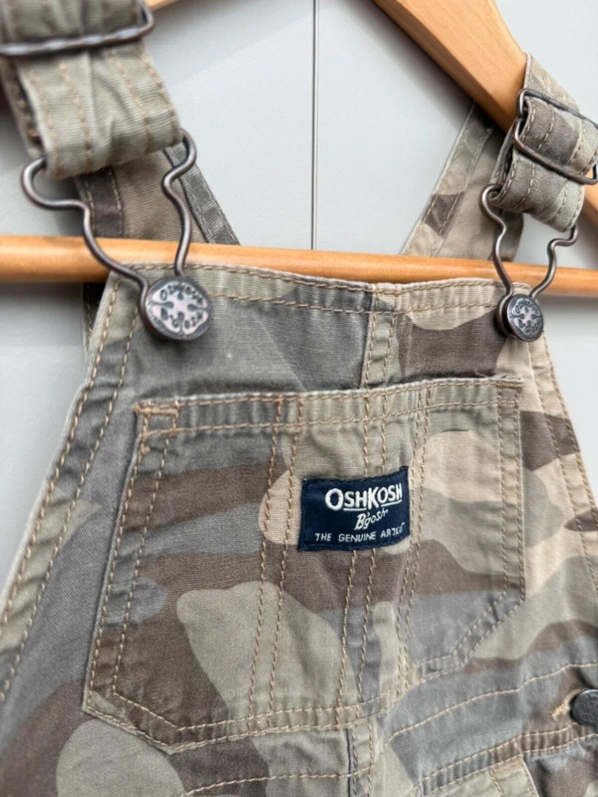 Oshkosh Shortall Camouflage Dungarees 12M