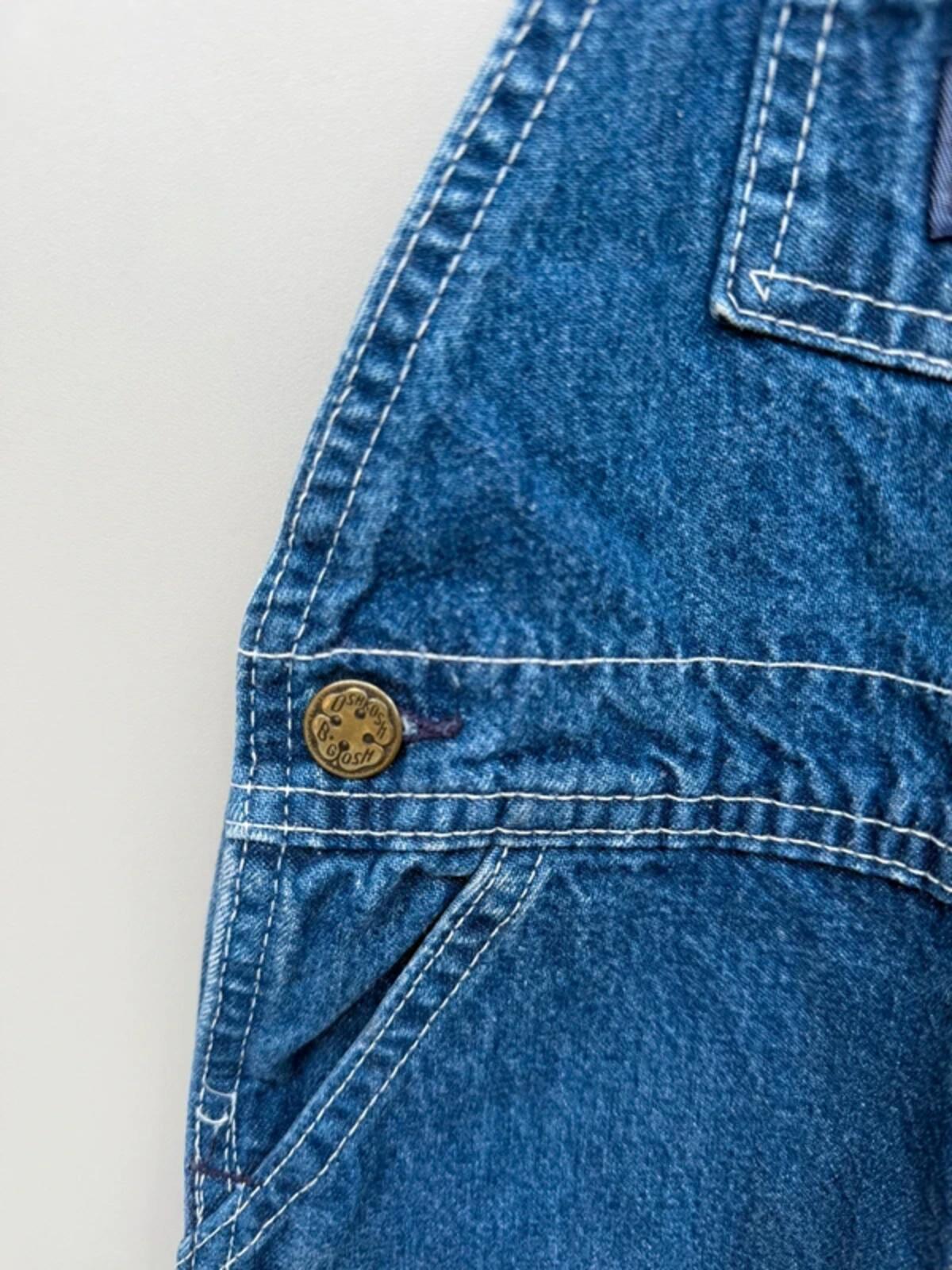 Oshkosh 80s USA Denim Dungarees 24M