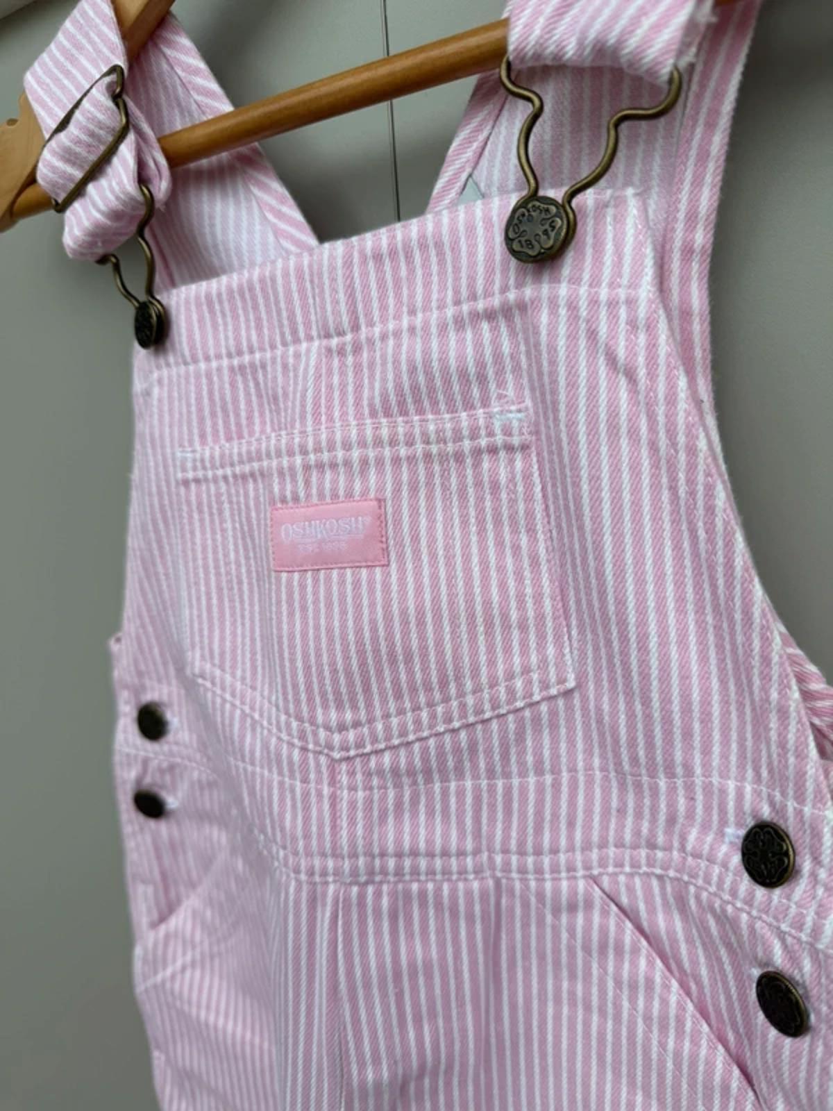 Oshkosh Vintage Rose Hickory Dungarees 3T