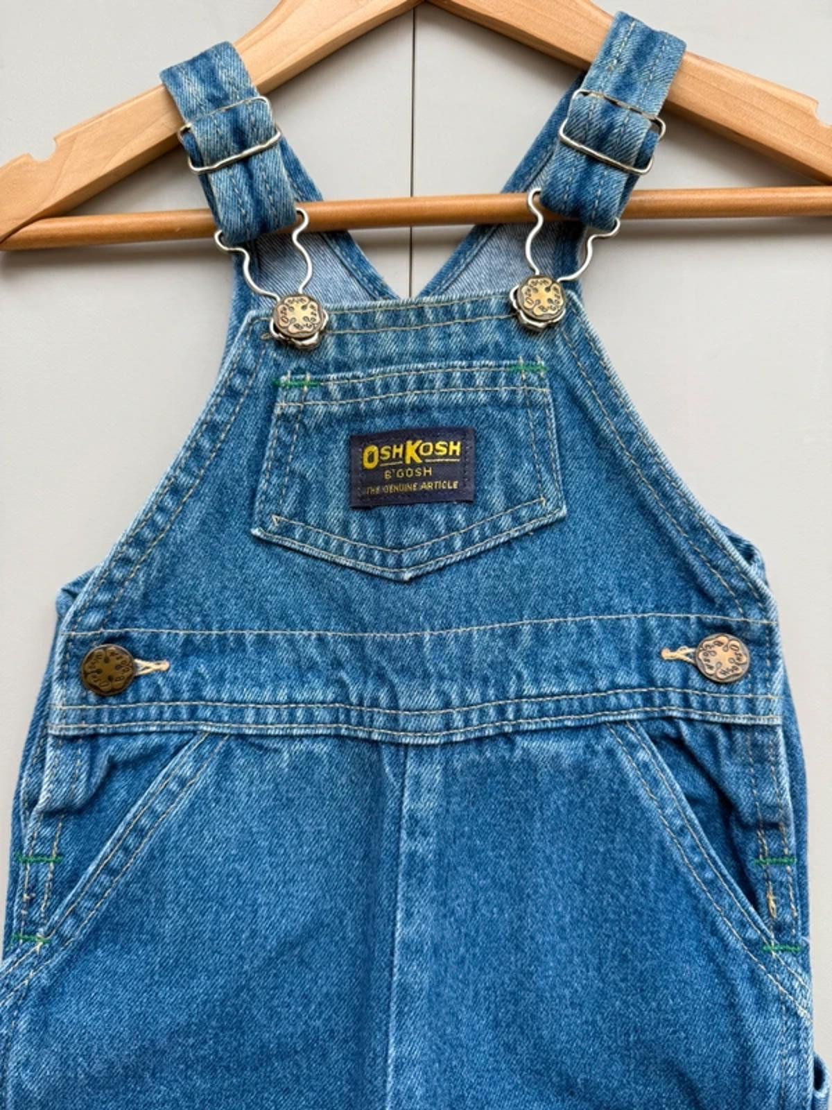 Oshkosh Vintage Denim Dungarees 12M