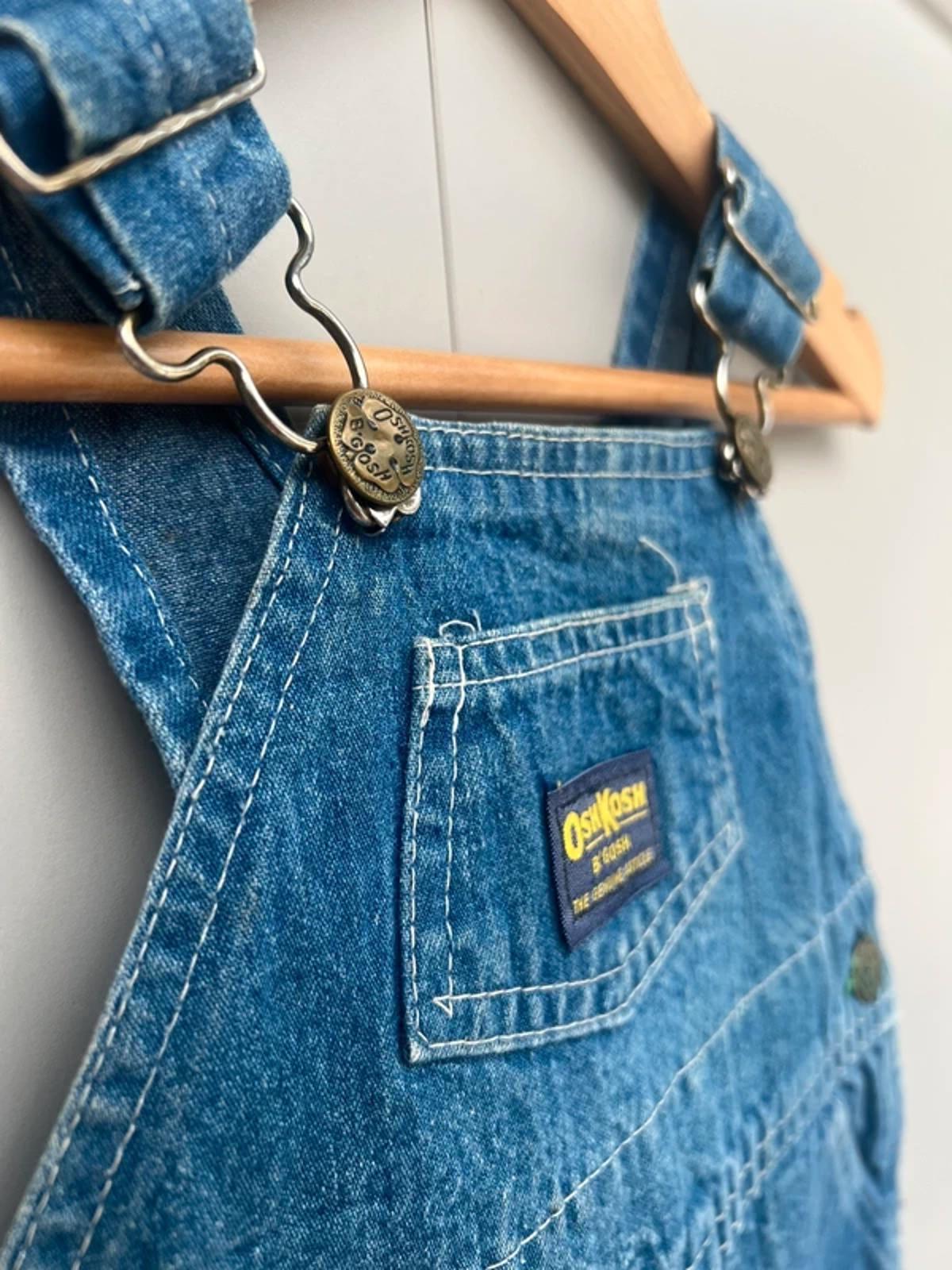 Oshkosh Unisex Vintage Shortall Dungarees 9M
