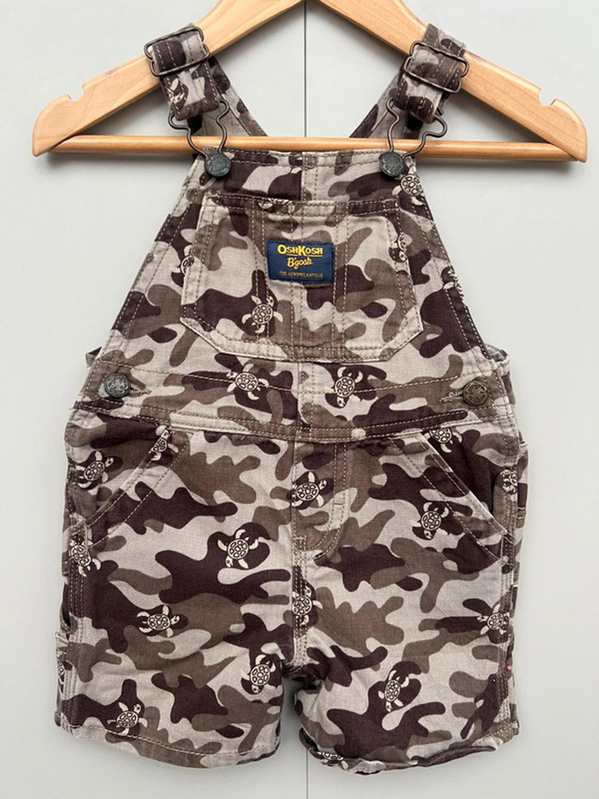 Oshkosh Camouflage Shortall Dungarees 12M