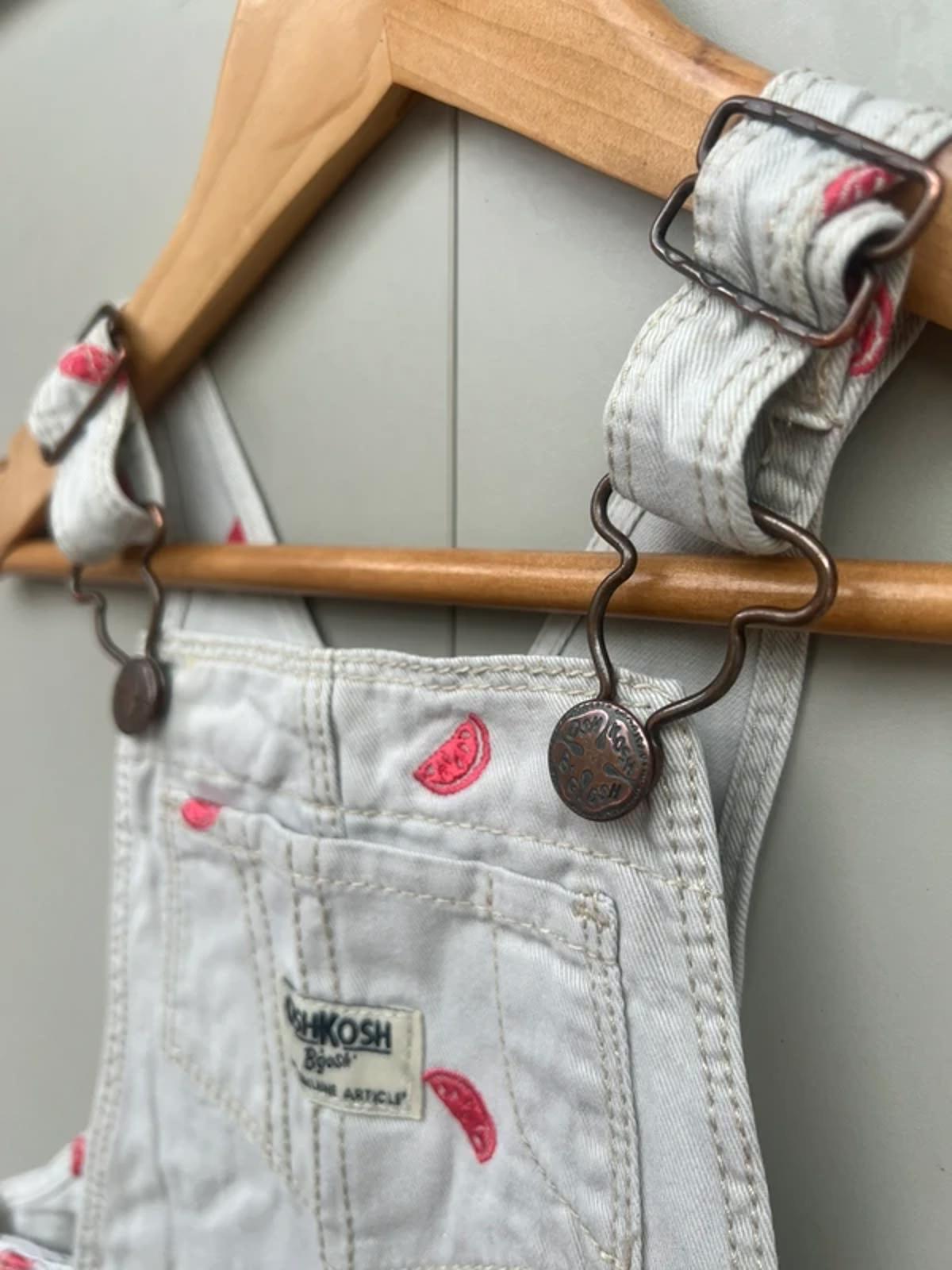 Oshkosh Fruit Shortall Dungarees 2T