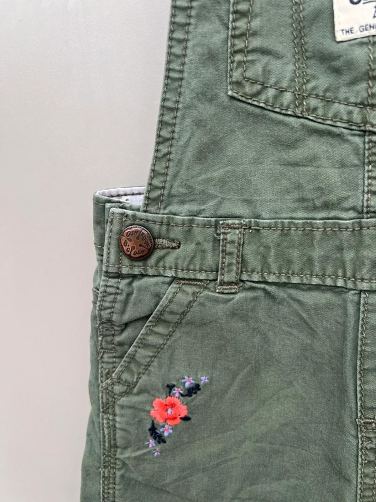 Oshkosh Khaki Dungarees 2T