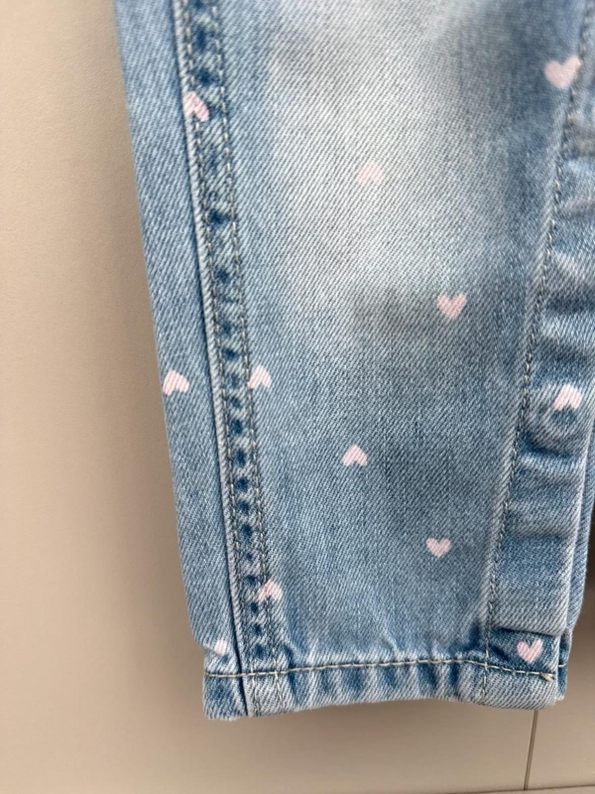 Oshkosh Heart Denim Dungarees 18M