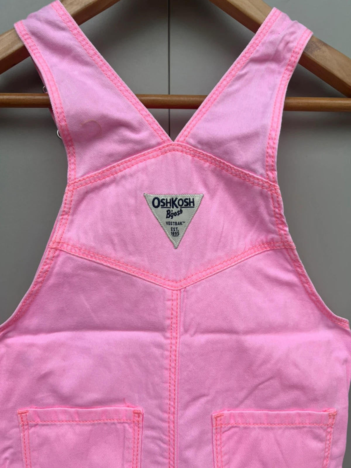 Oshkosh Hot Pink Shortalls 18M