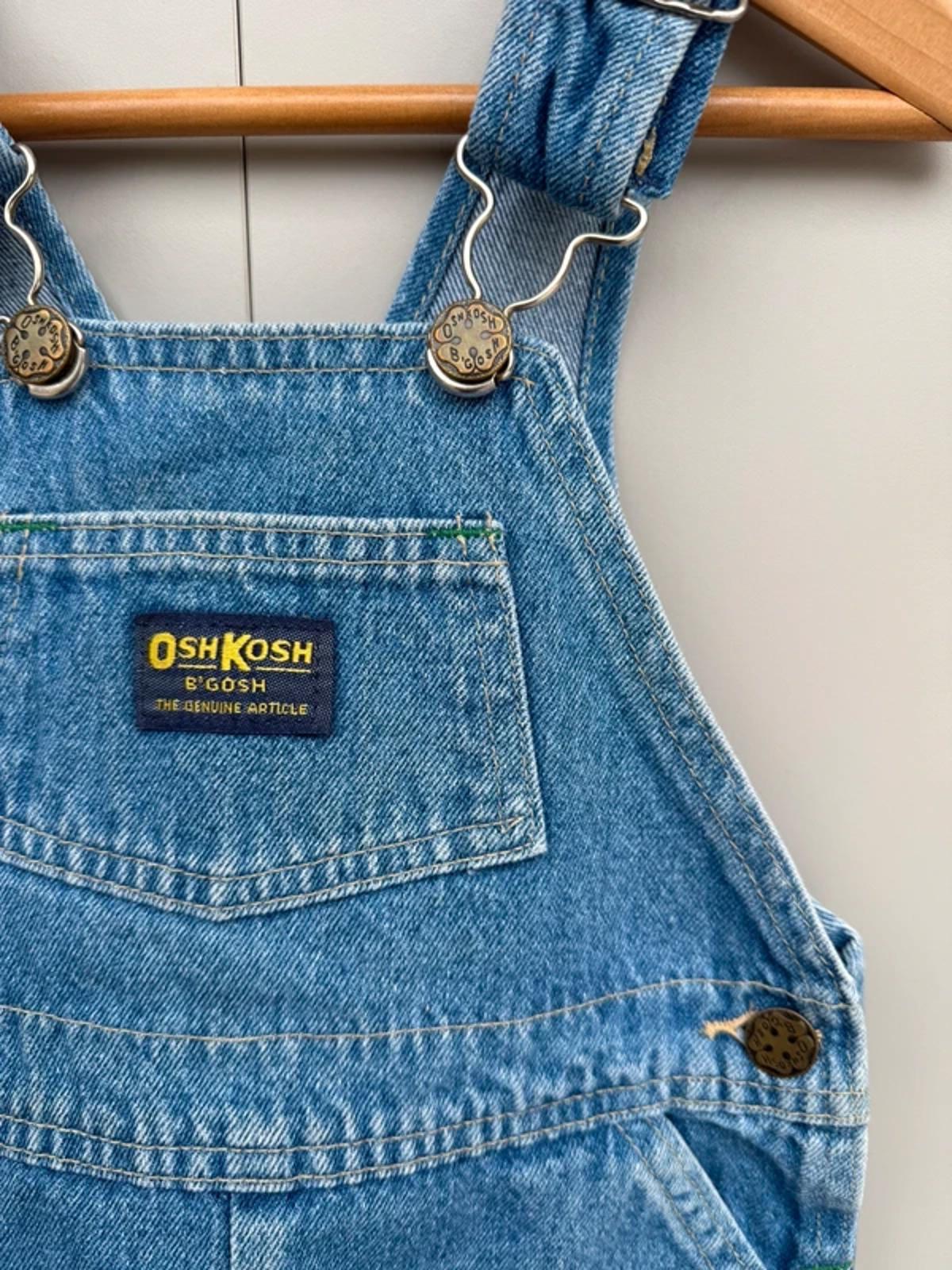 Oshkosh Vintage Denim Shortalls 24M