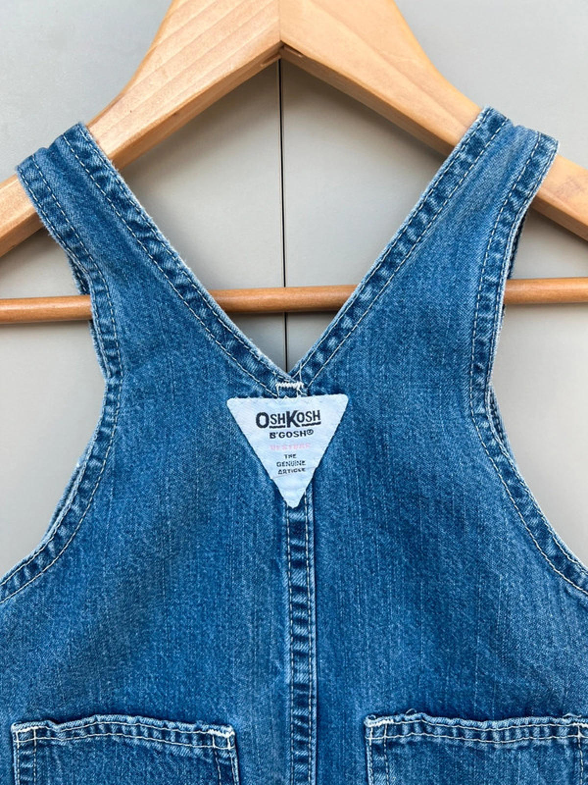 Oshkosh Vintage Denim Dungarees 12M