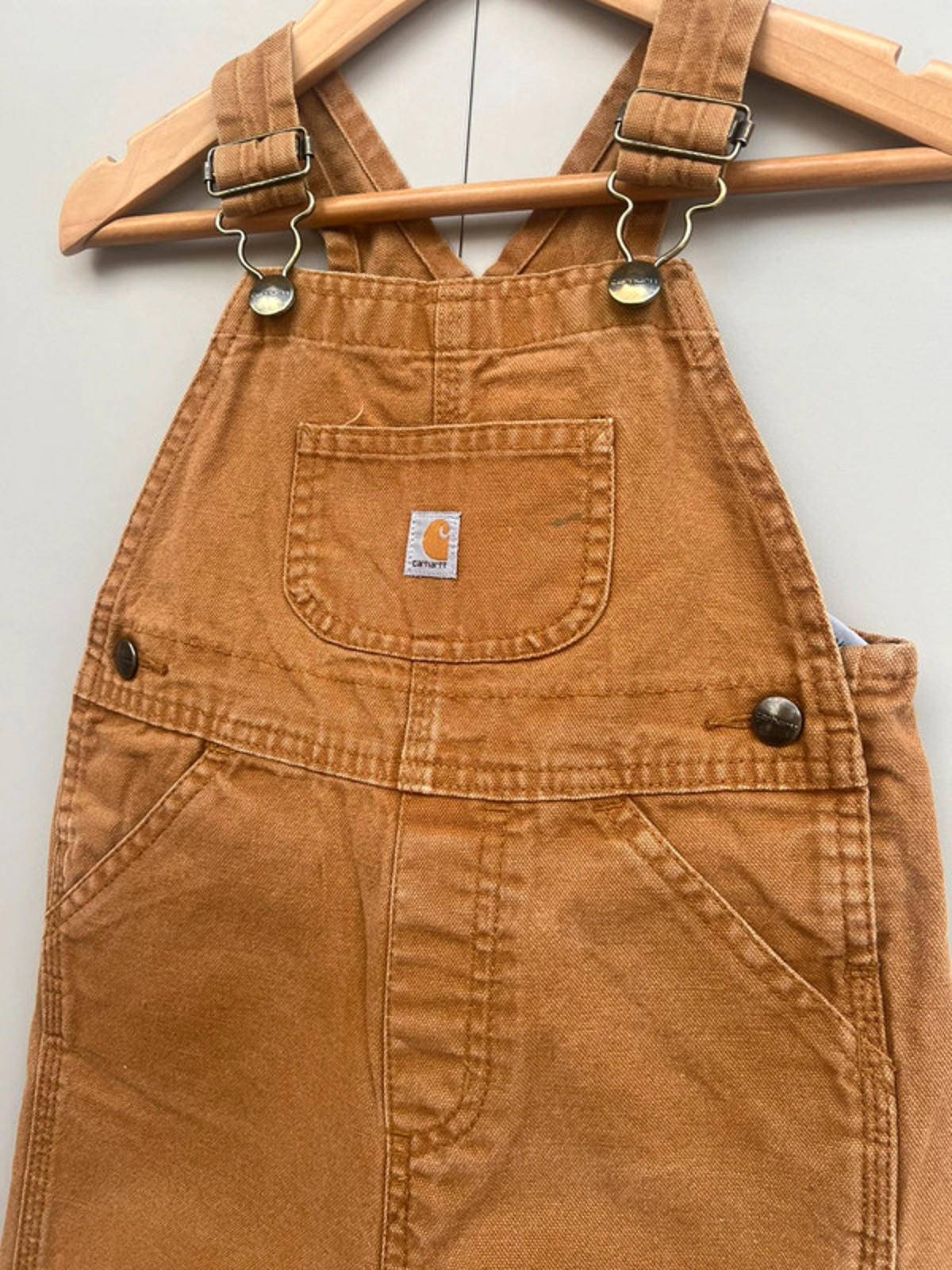 Carhartt Tan Dungarees 3T