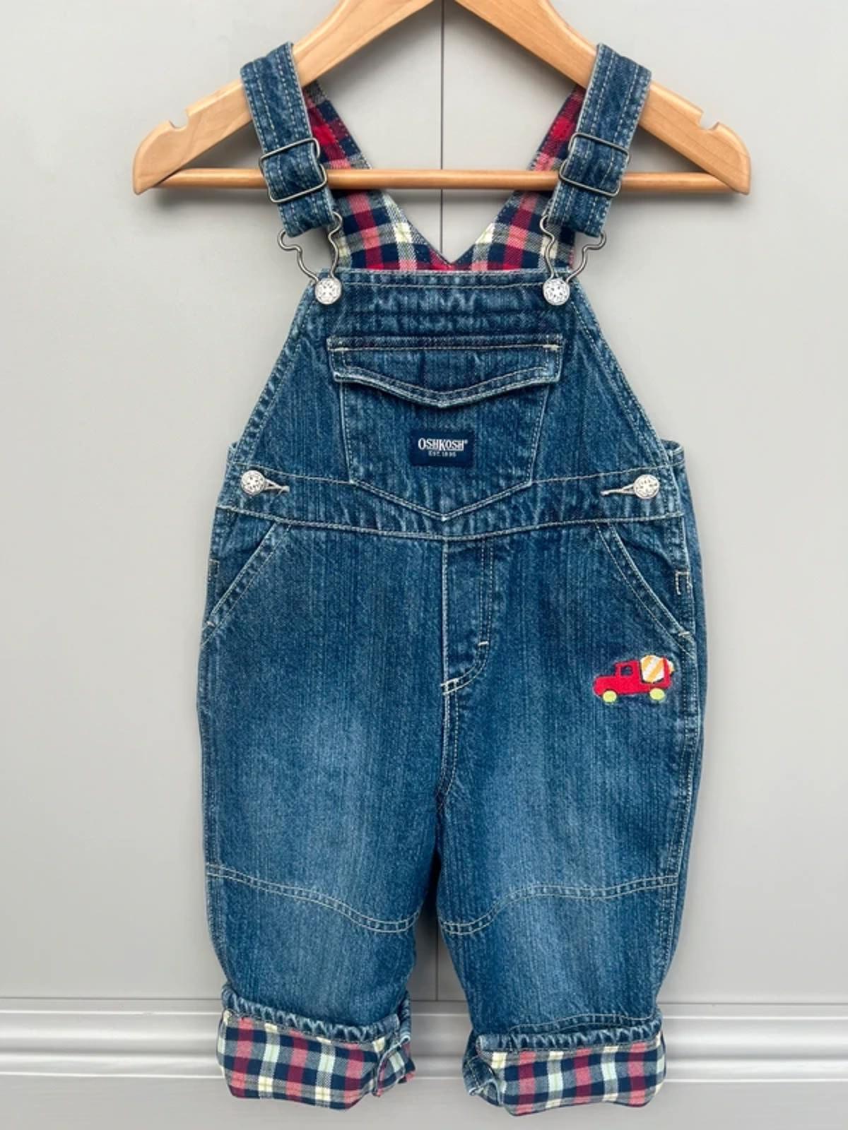 Oshkosh Vintage Denim Dungarees 18M