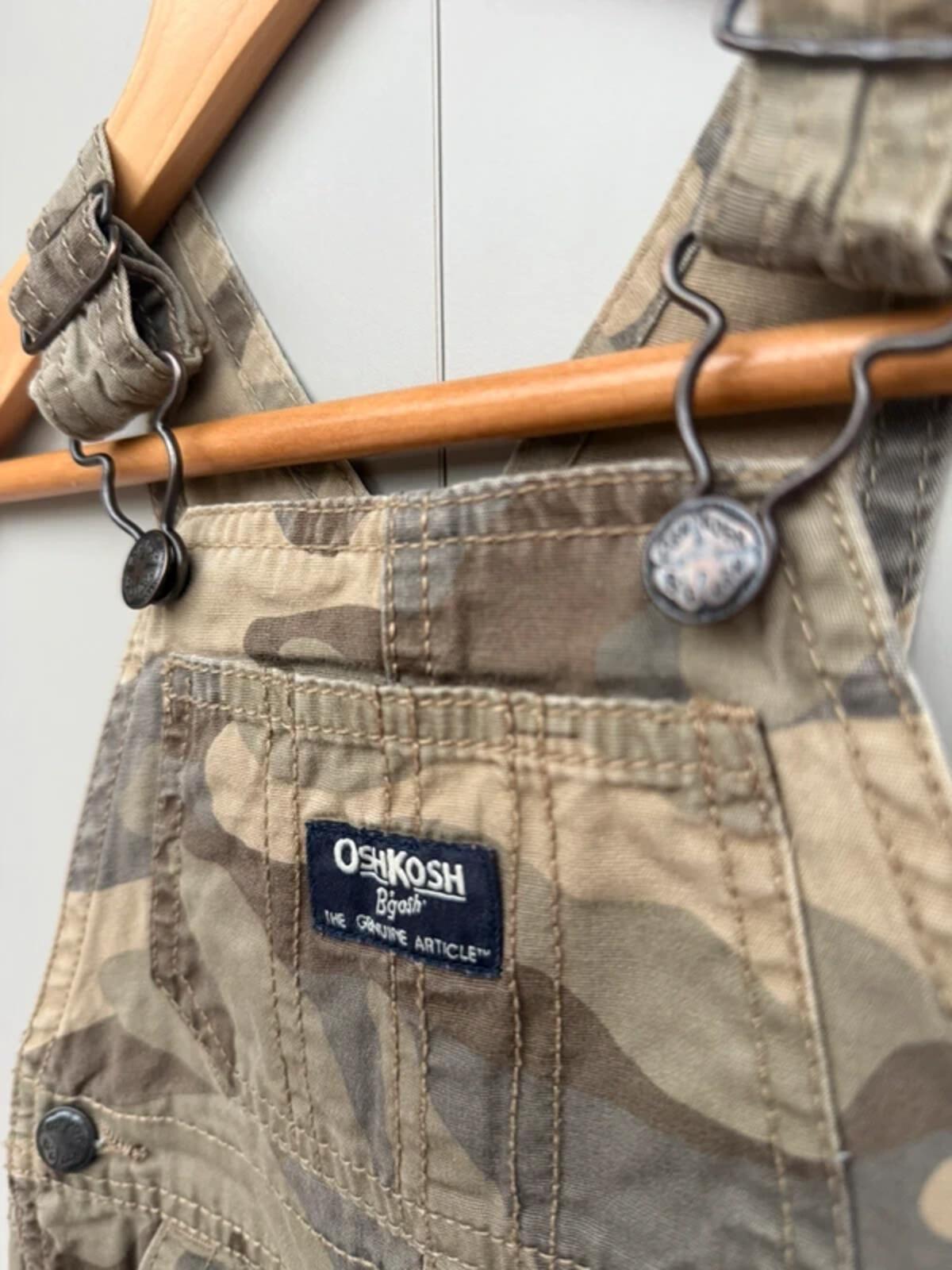 Oshkosh Camouflage Shortall Dungarees 12M
