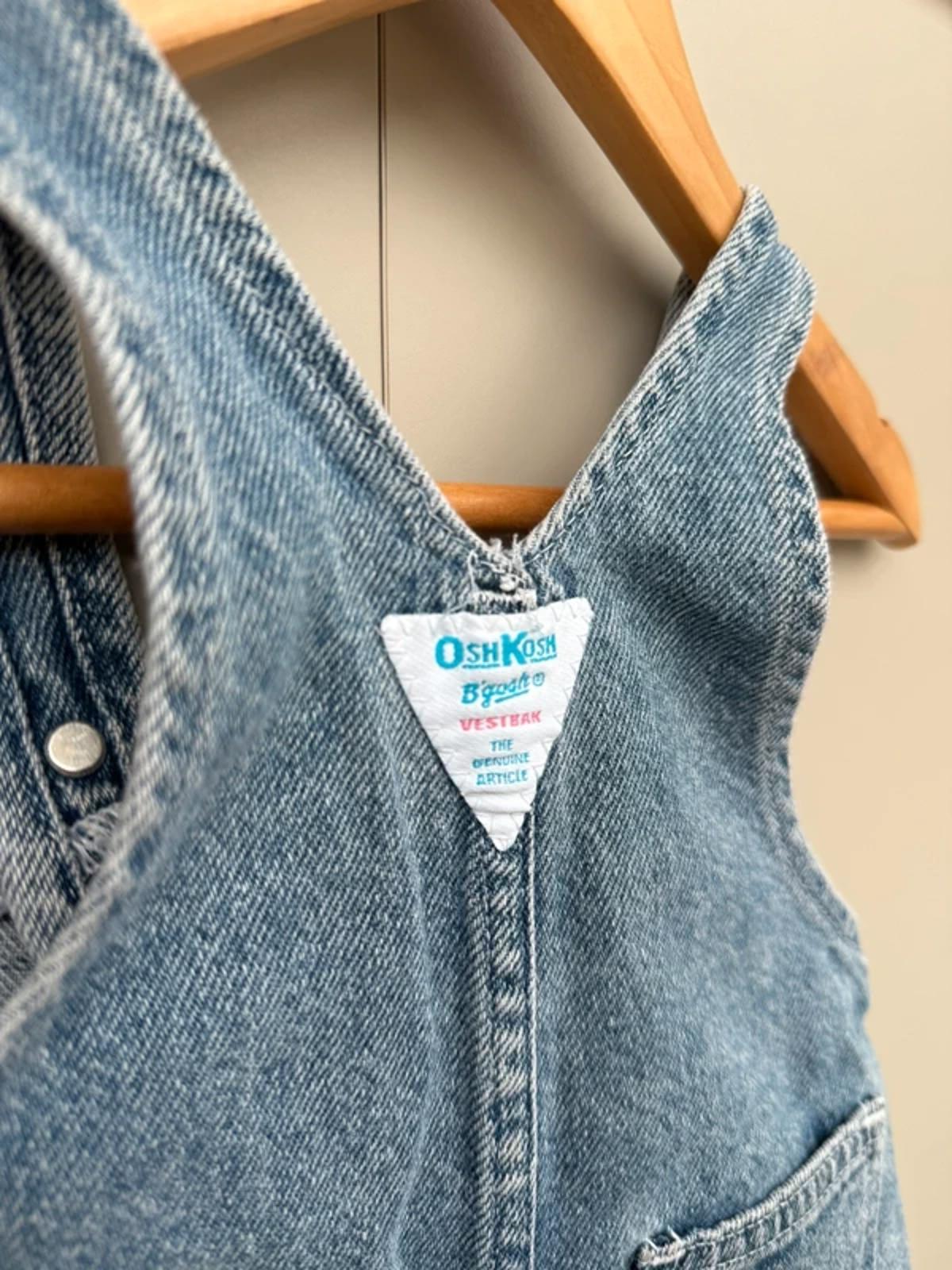 Oshkosh Vintage Denim Dungarees 6/9M