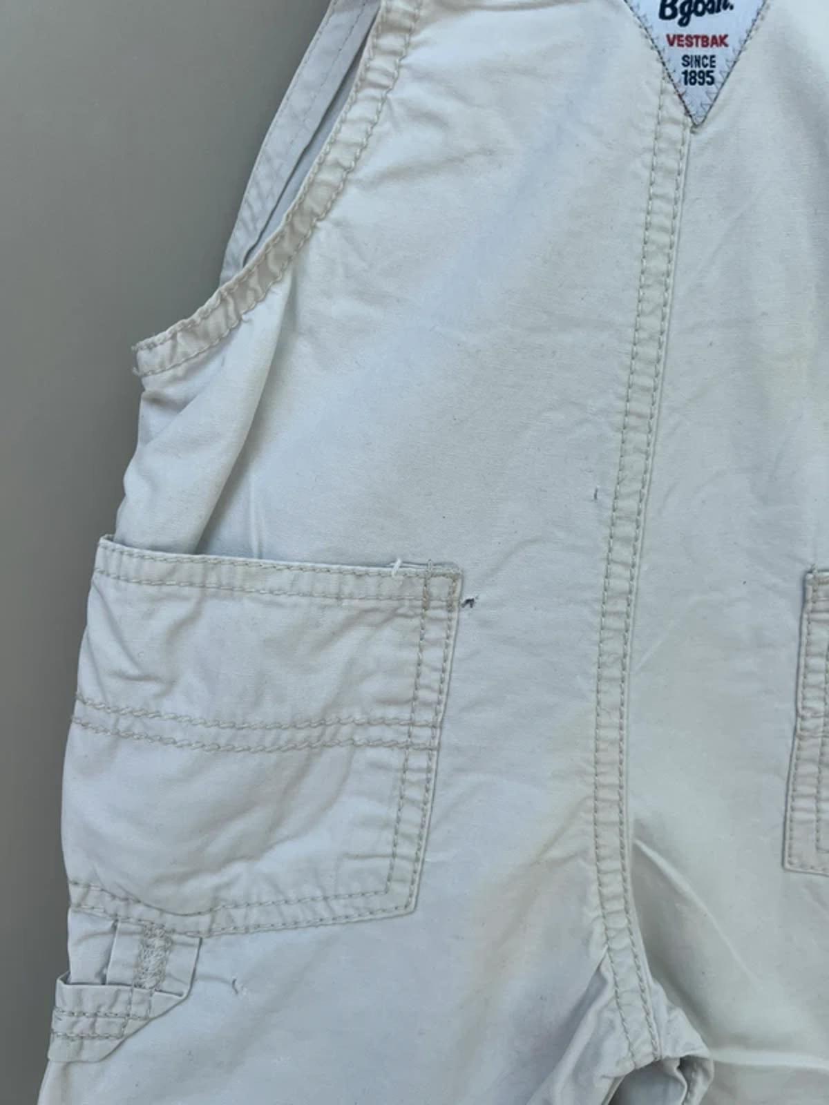 Oshkosh Cotton Shortall Dungarees  9M