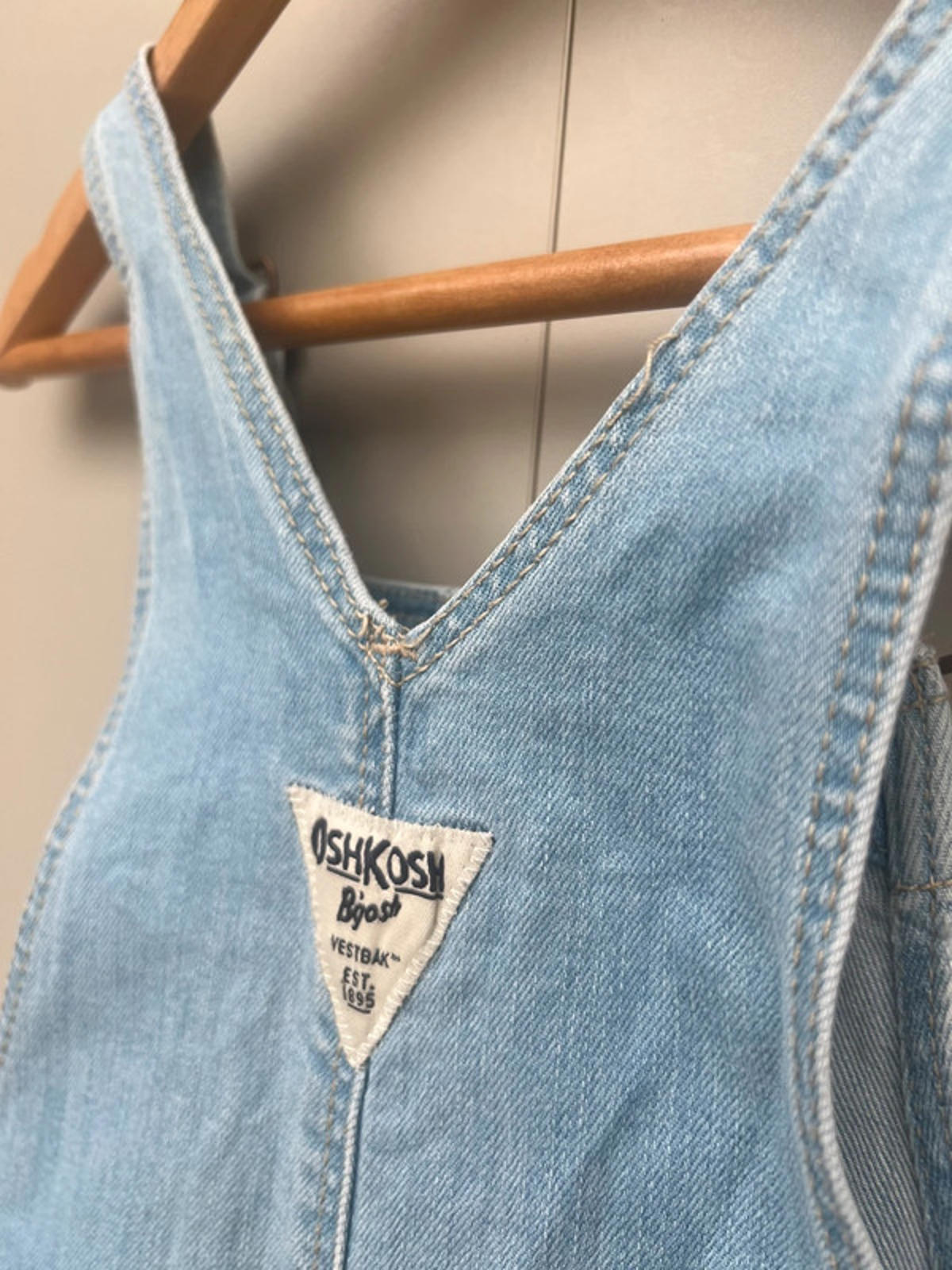 Oshkosh Lace Denim Shortalls 5T