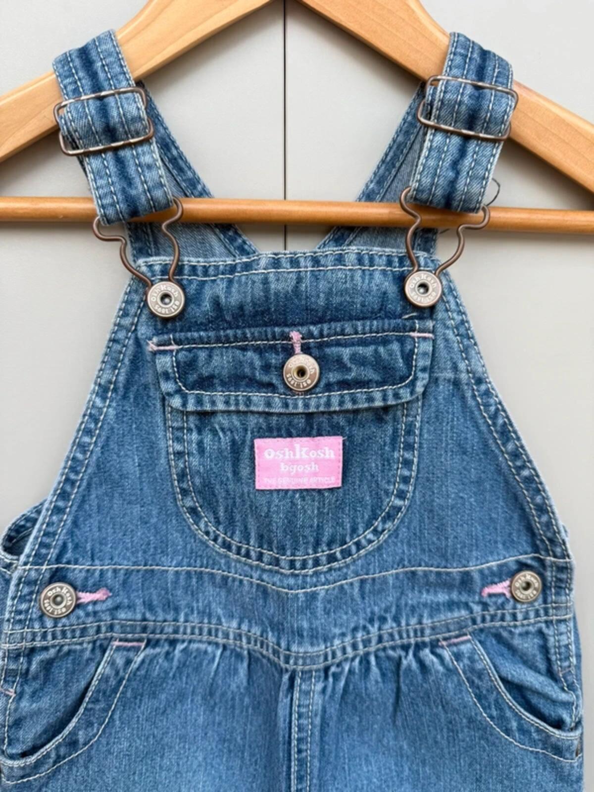 Oshkosh Vintage Denim Dungarees 18M