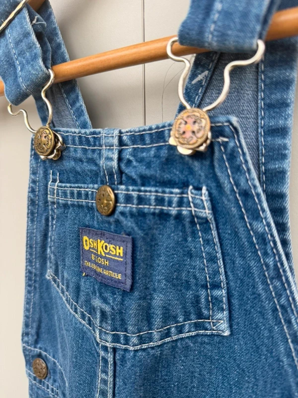 Oshkosh Vintage Denim Dungarees 3T