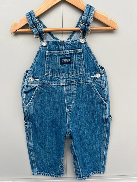 Oshkosh Vintage Denim Dungarees 12M