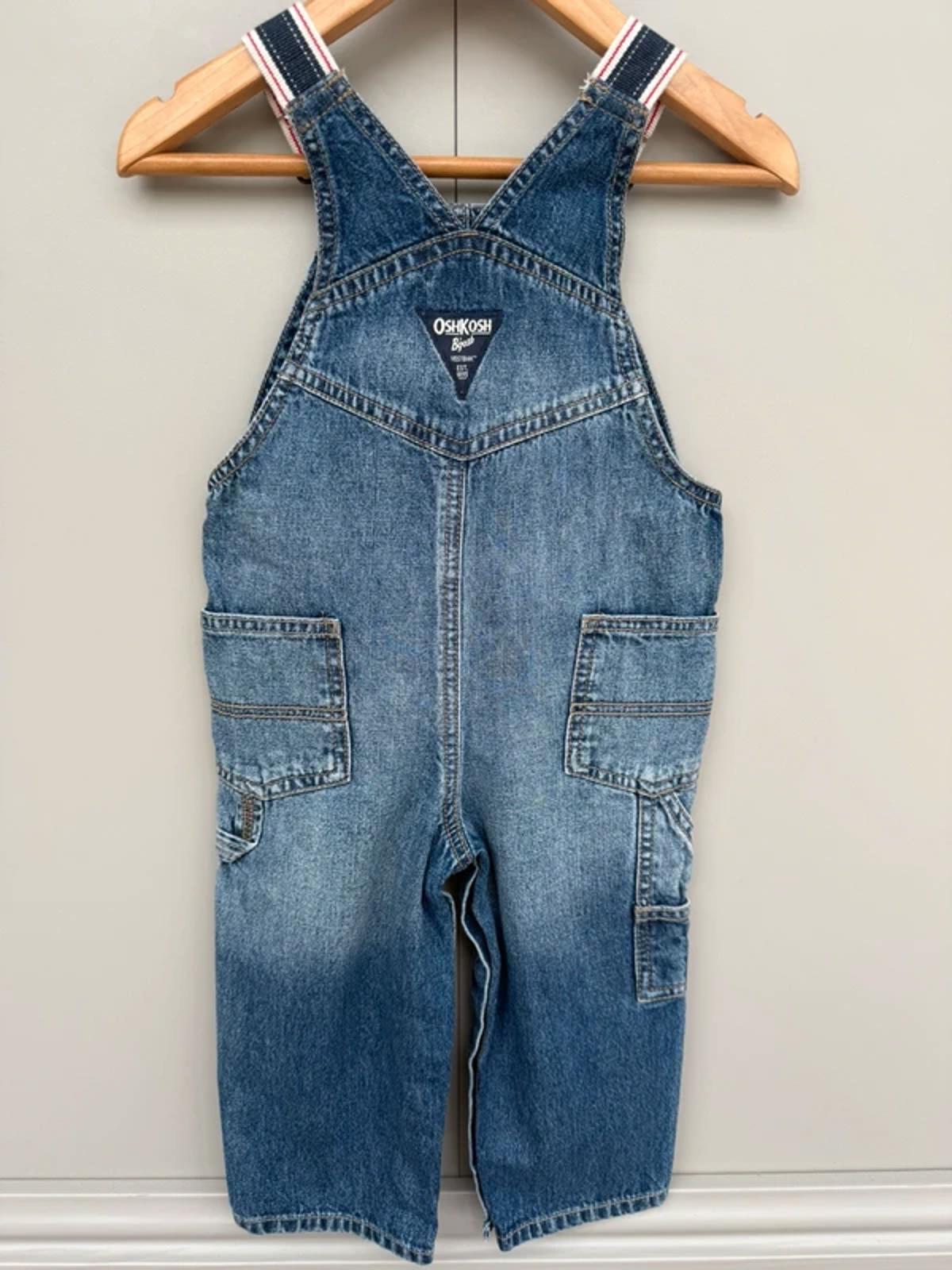 Oshkosh Denim Dungarees 12-18M