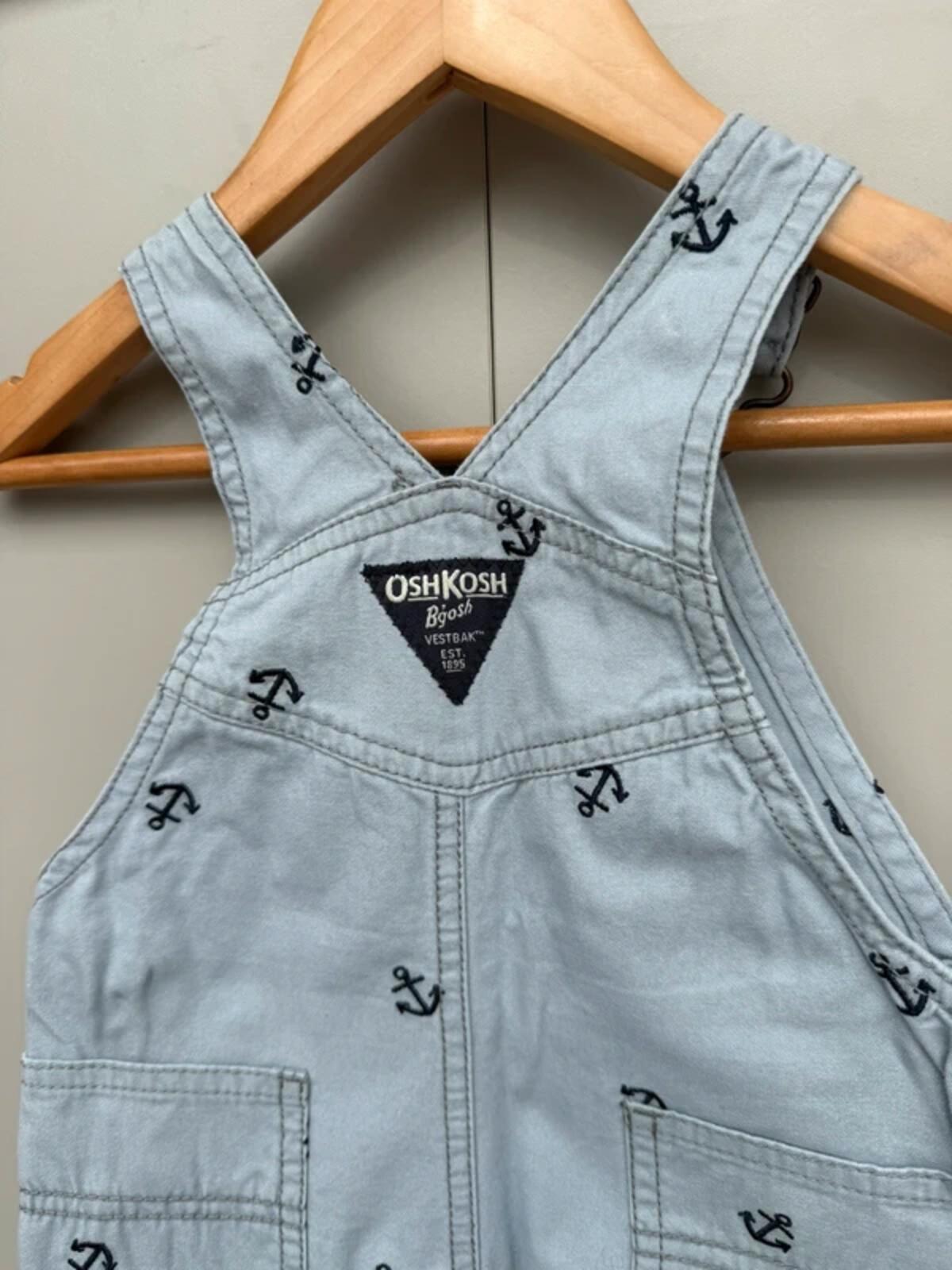 Oshkosh Anchor Shortall Dungarees 9M