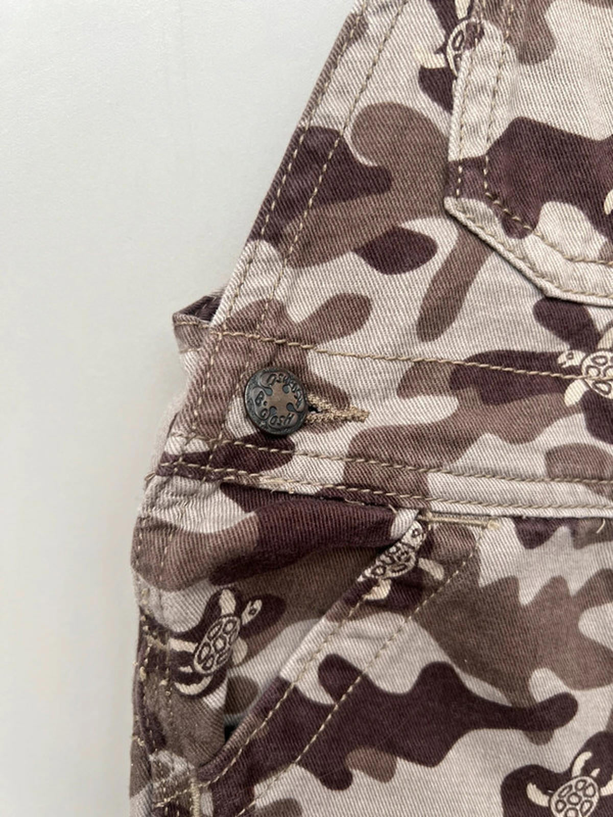 Oshkosh Camouflage Shortall Dungarees 12M