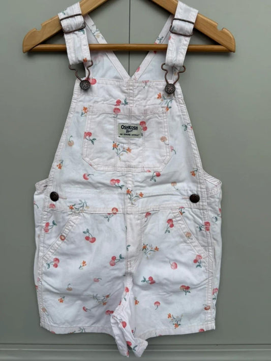 Oshkosh Cherry Shortall Dungarees 5T