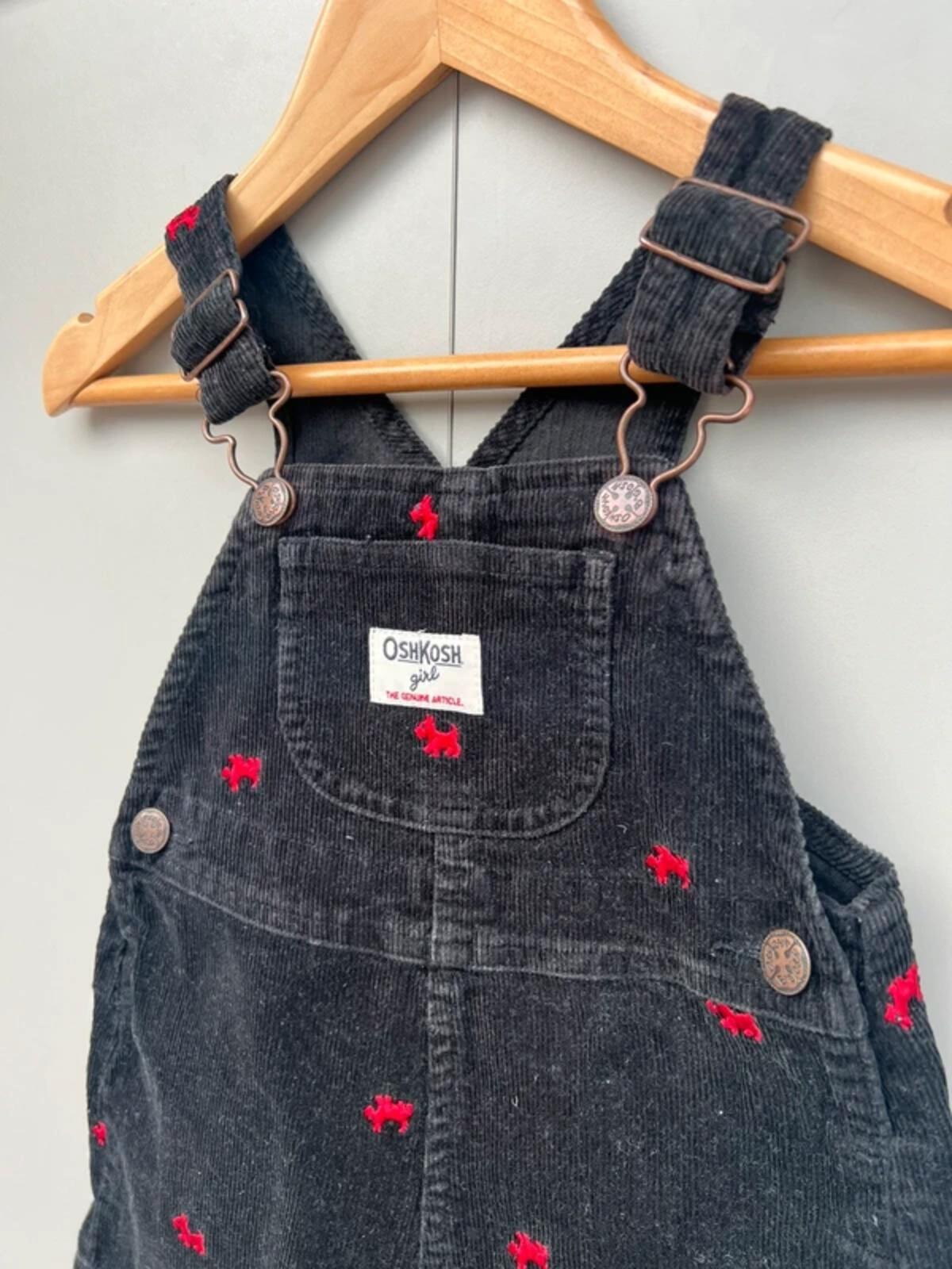 Oshkosh Corduroy Dog Dress 24M
