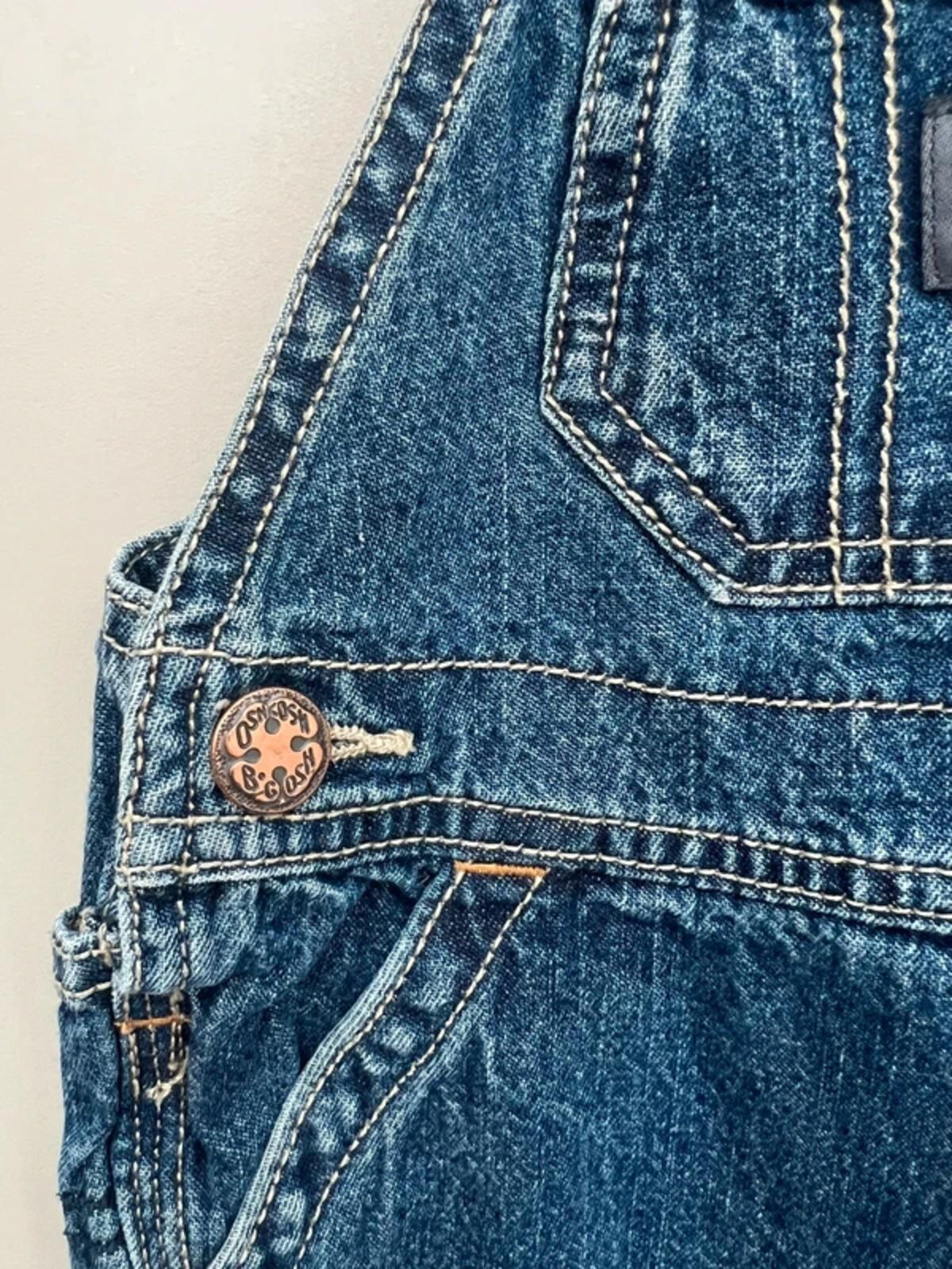 Oshkosh Classic Denim Dungarees 6M