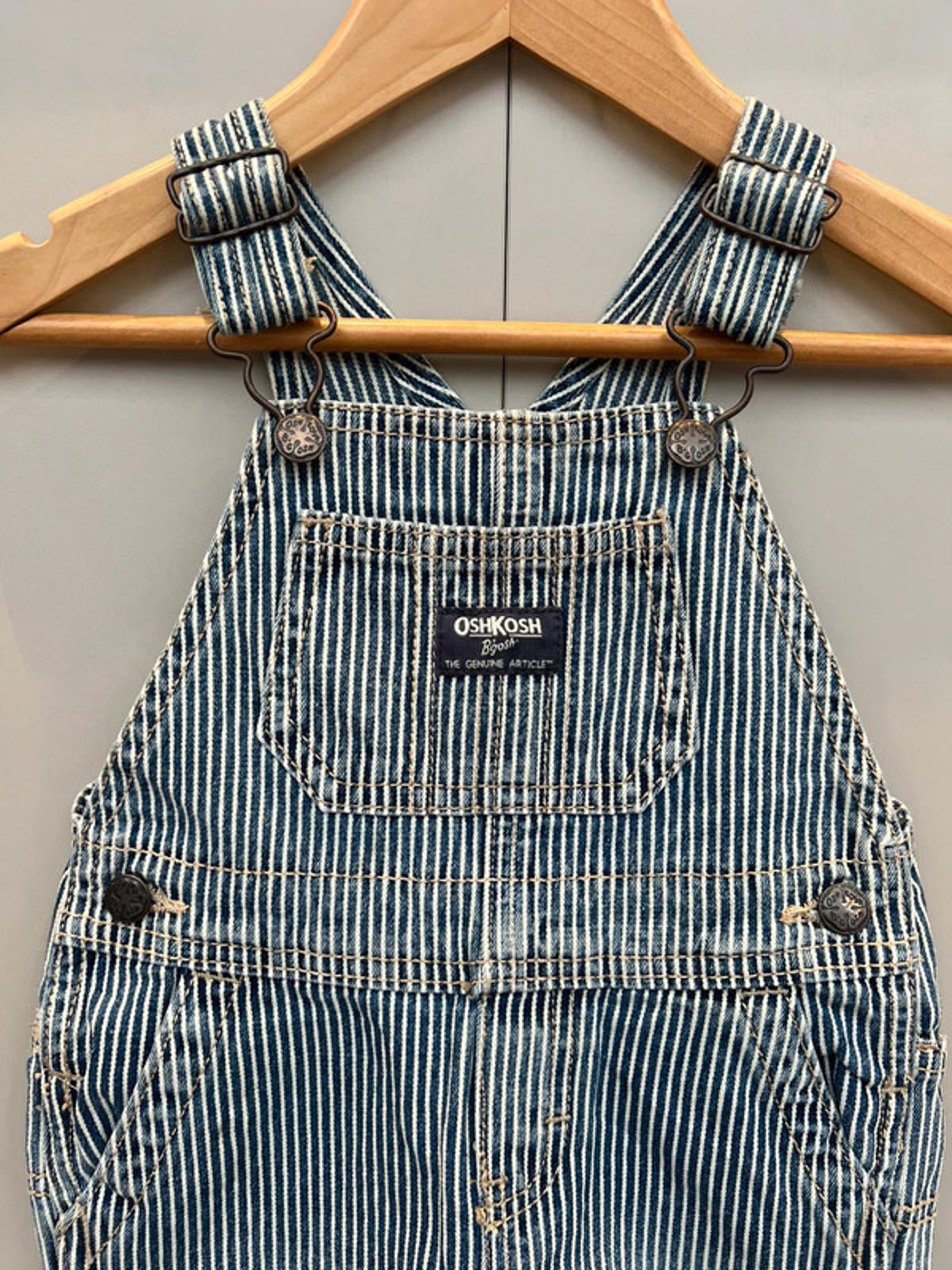 Oshkosh Hickory Dungarees 18M