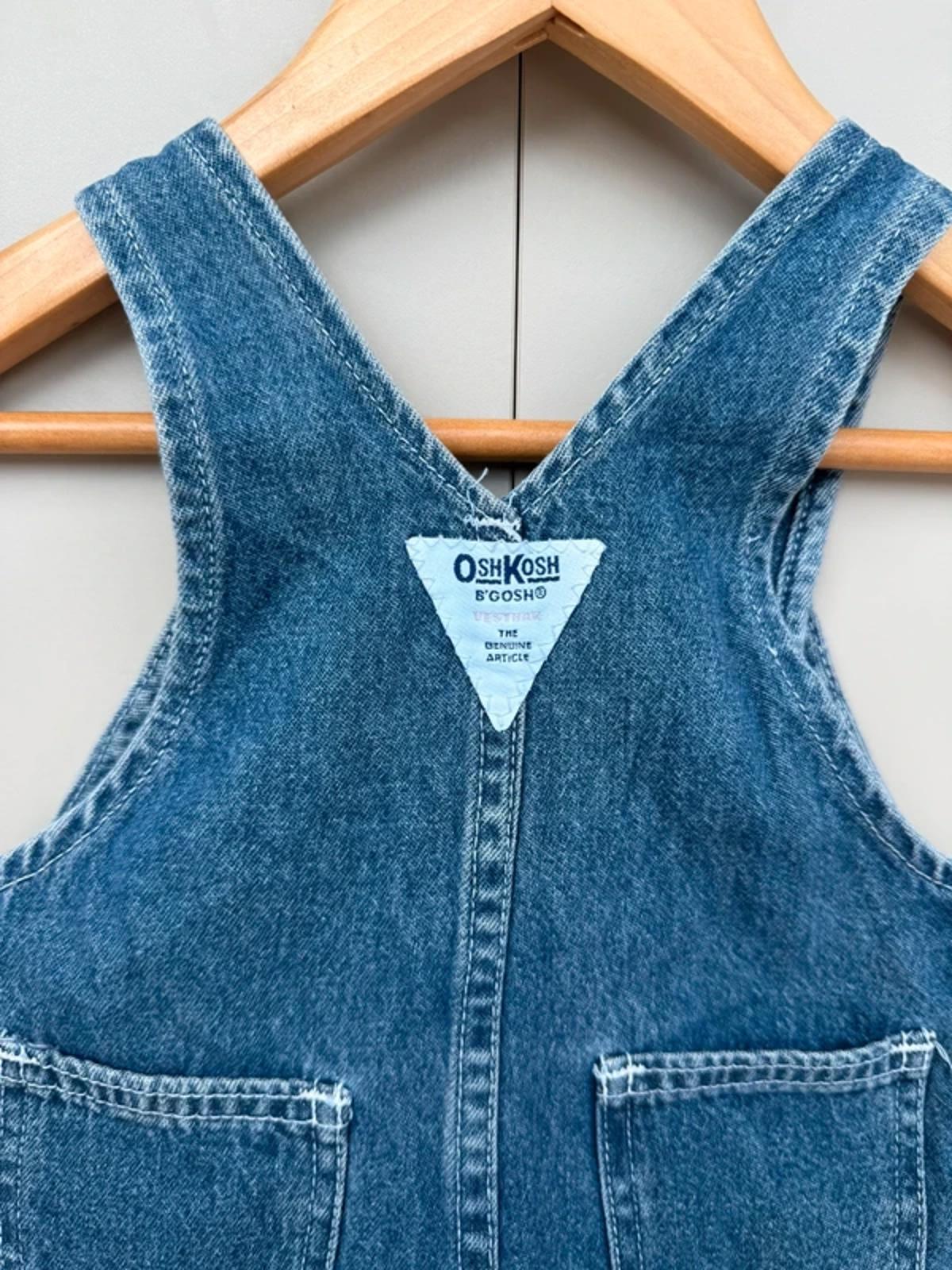 Oshkosh Vintage Denim Dungarees 6/9M