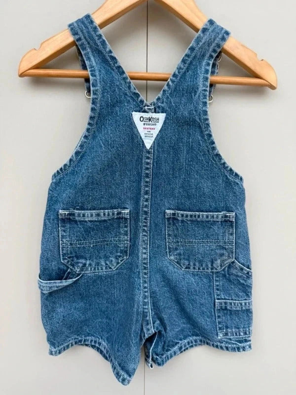 Oshkosh Vintage Denim Shortall Dungarees 12M