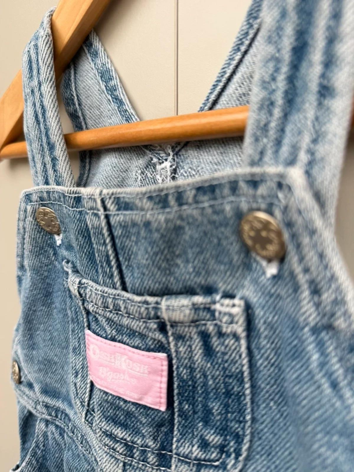 Oshkosh Vintage Denim Dungarees 6/9M