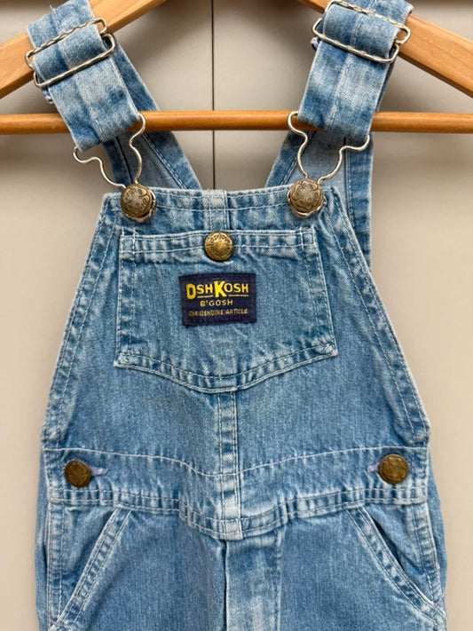 Oshkosh Vintage Denim Dungarees 2T