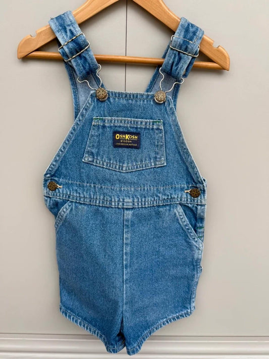 Oshkosh Vintage Denim Shortalls 24M