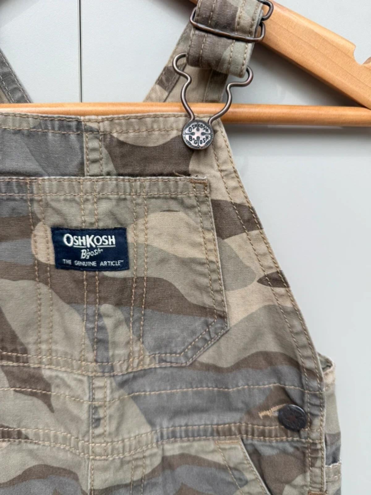 Oshkosh Shortall Camouflage Dungarees 12M